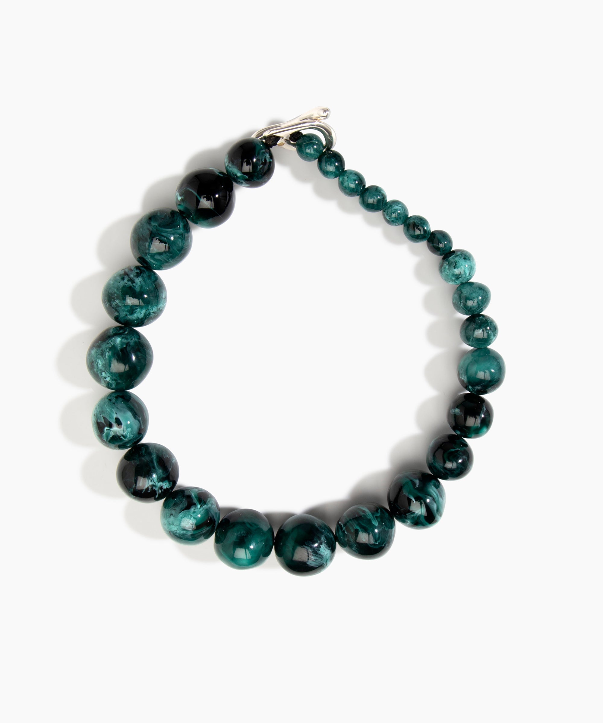 Polished Organic Ball Choker