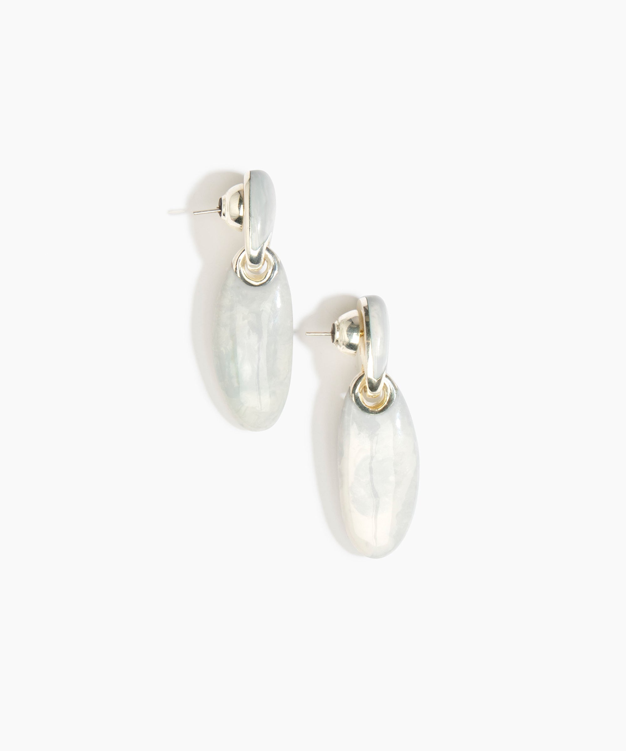 Long Rock Duo Earrings