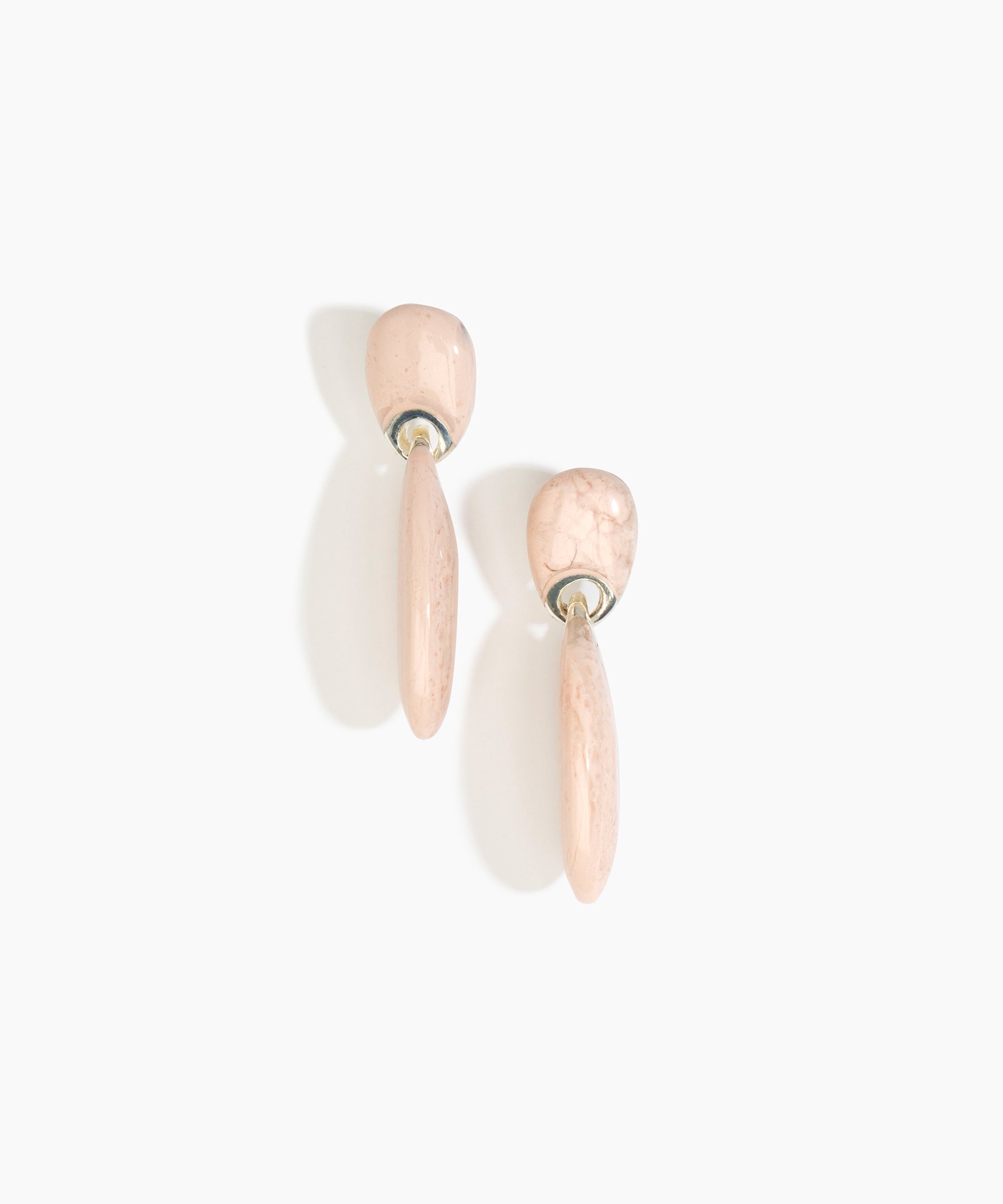 Long Rock Duo Earrings