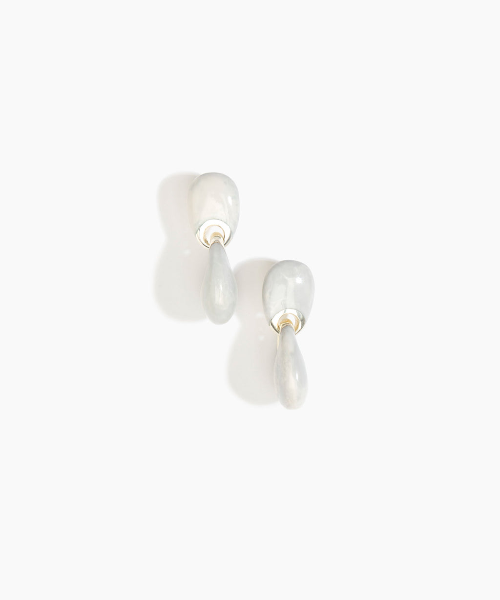 Small Rock Duo Earrings