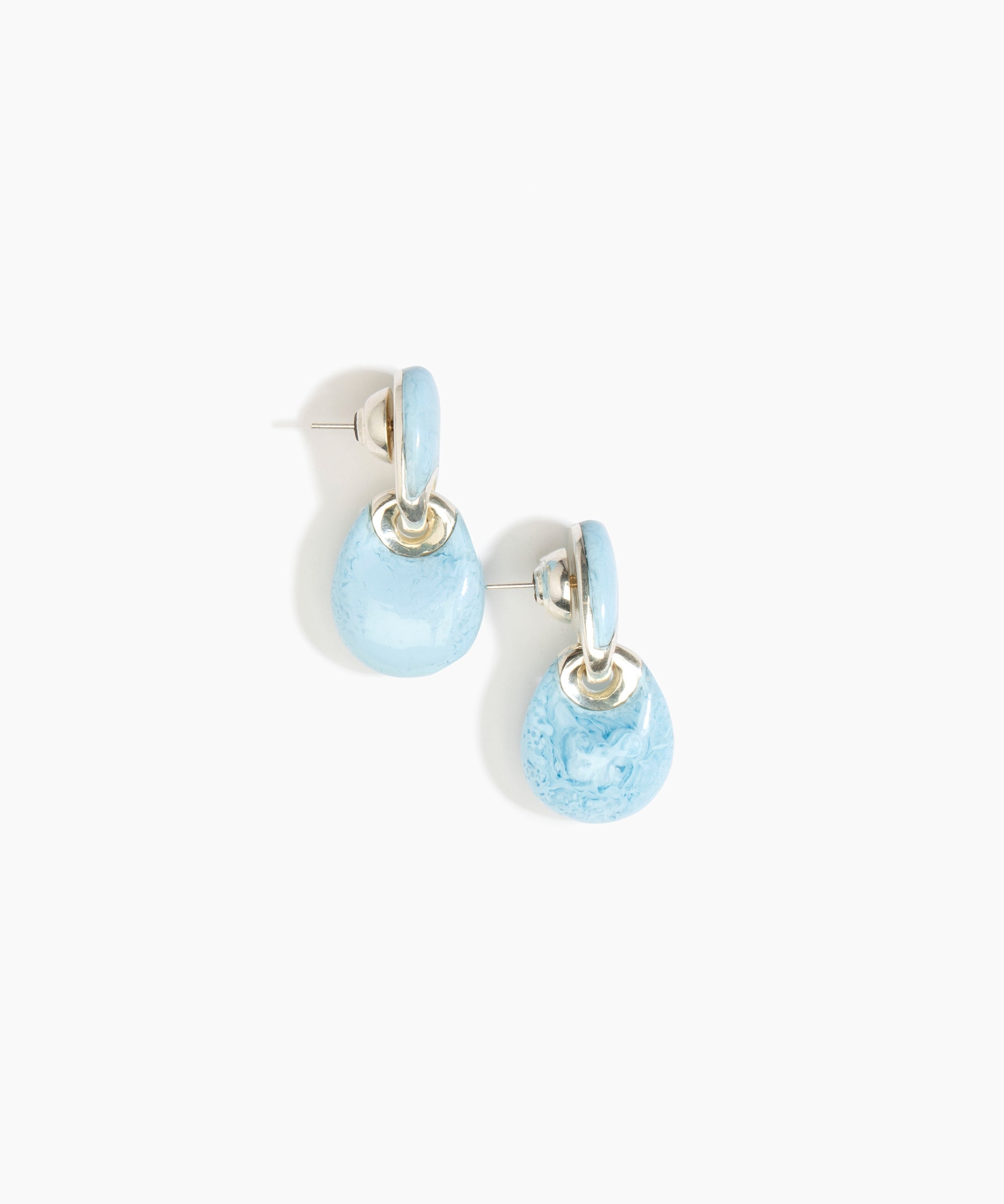Small Rock Duo Earrings