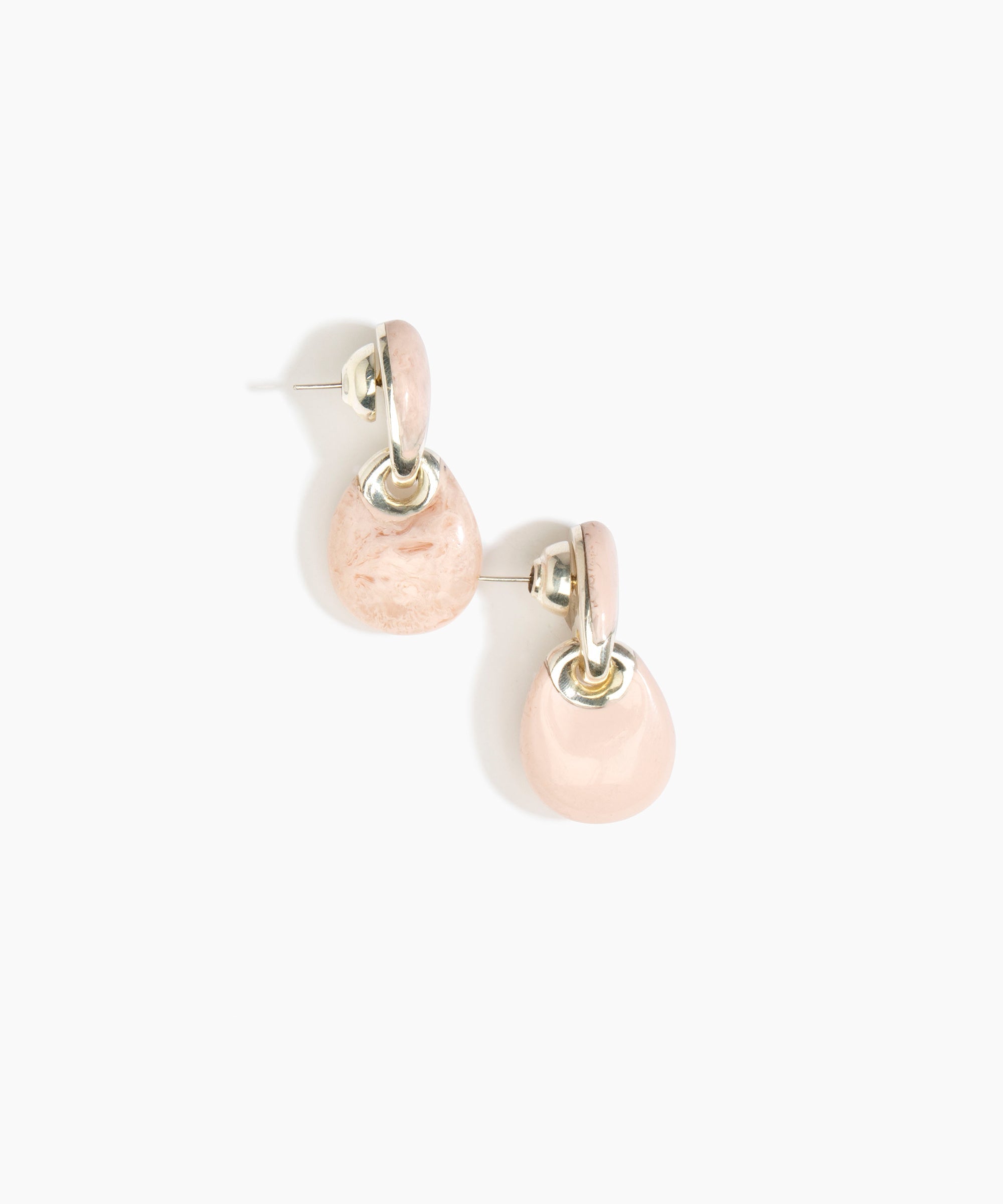 Small Rock Duo Earrings