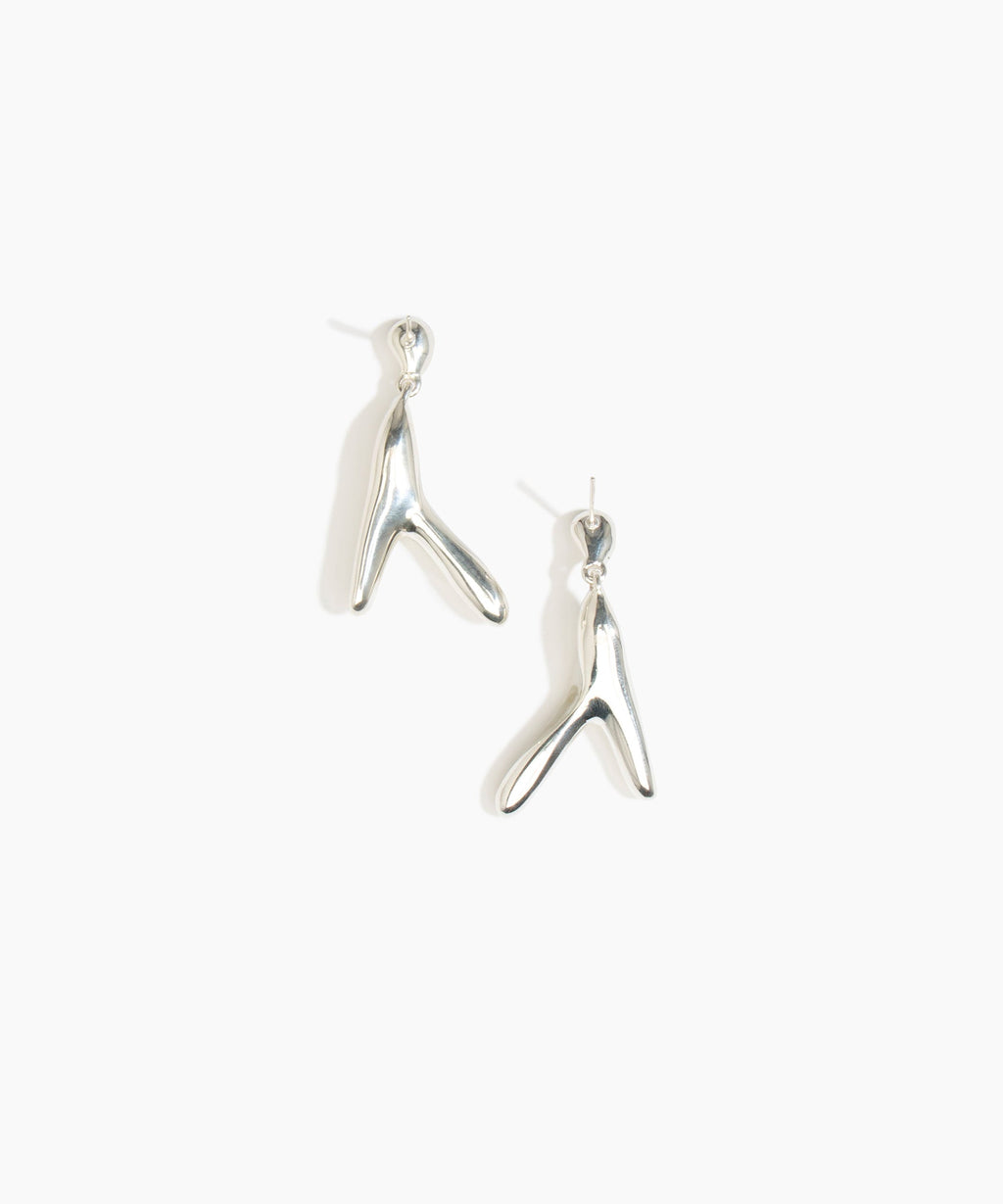 Large Wishbone Earrings