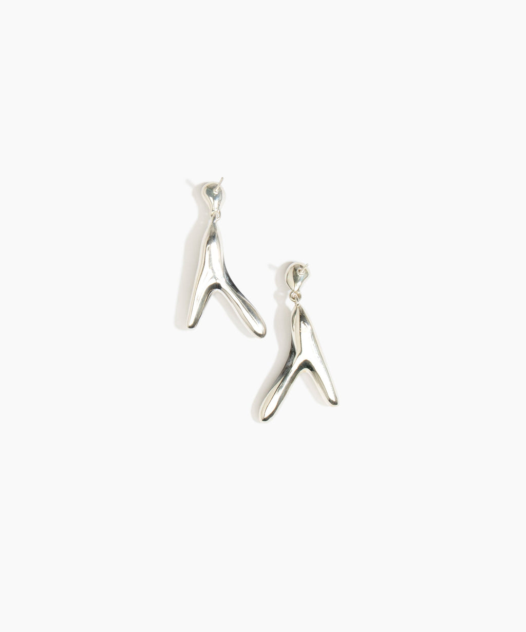 Large Wishbone Earrings