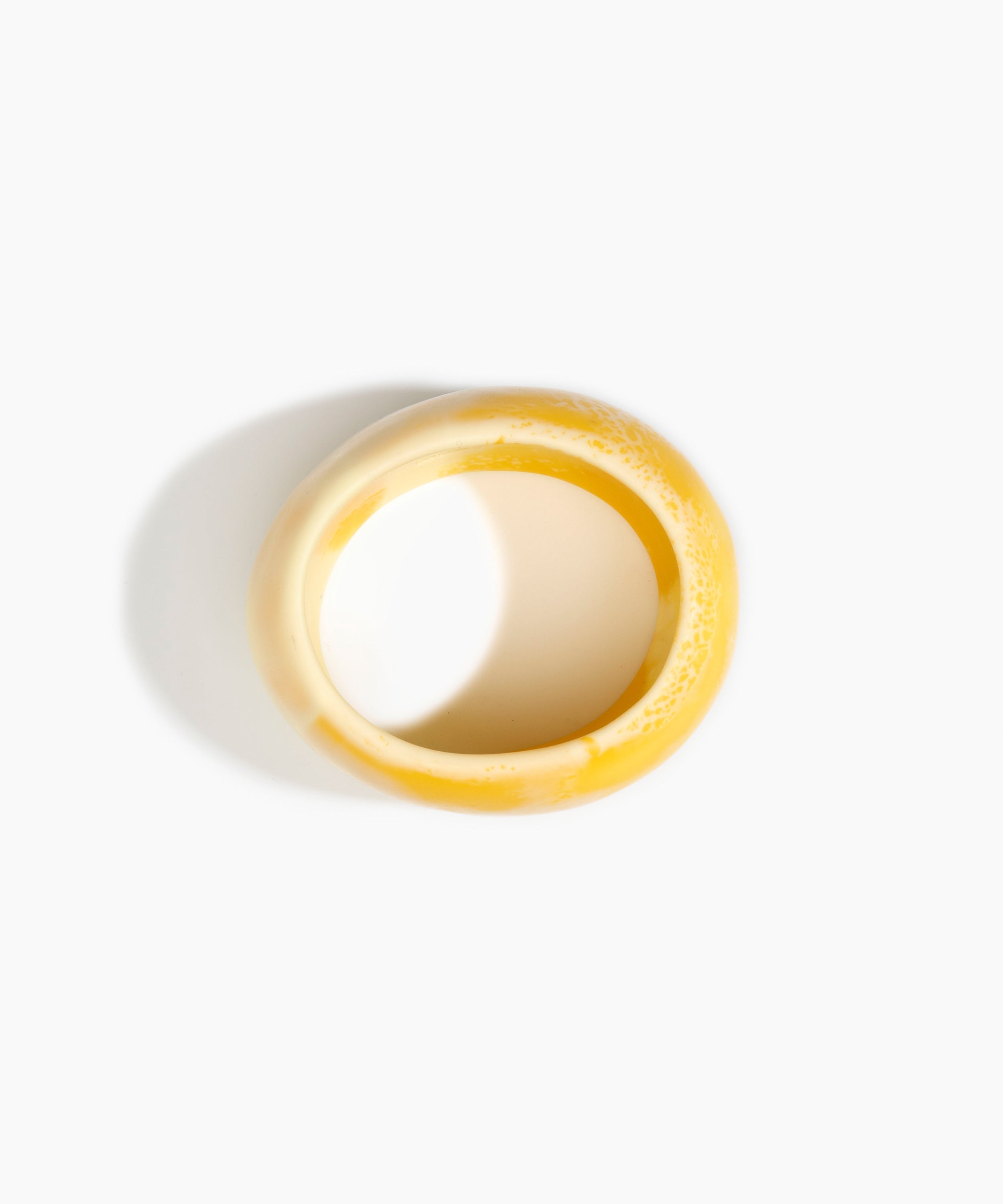 Large Organic Oval Bangle