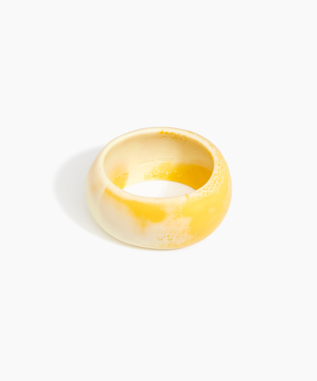 Large Organic Oval Bangle