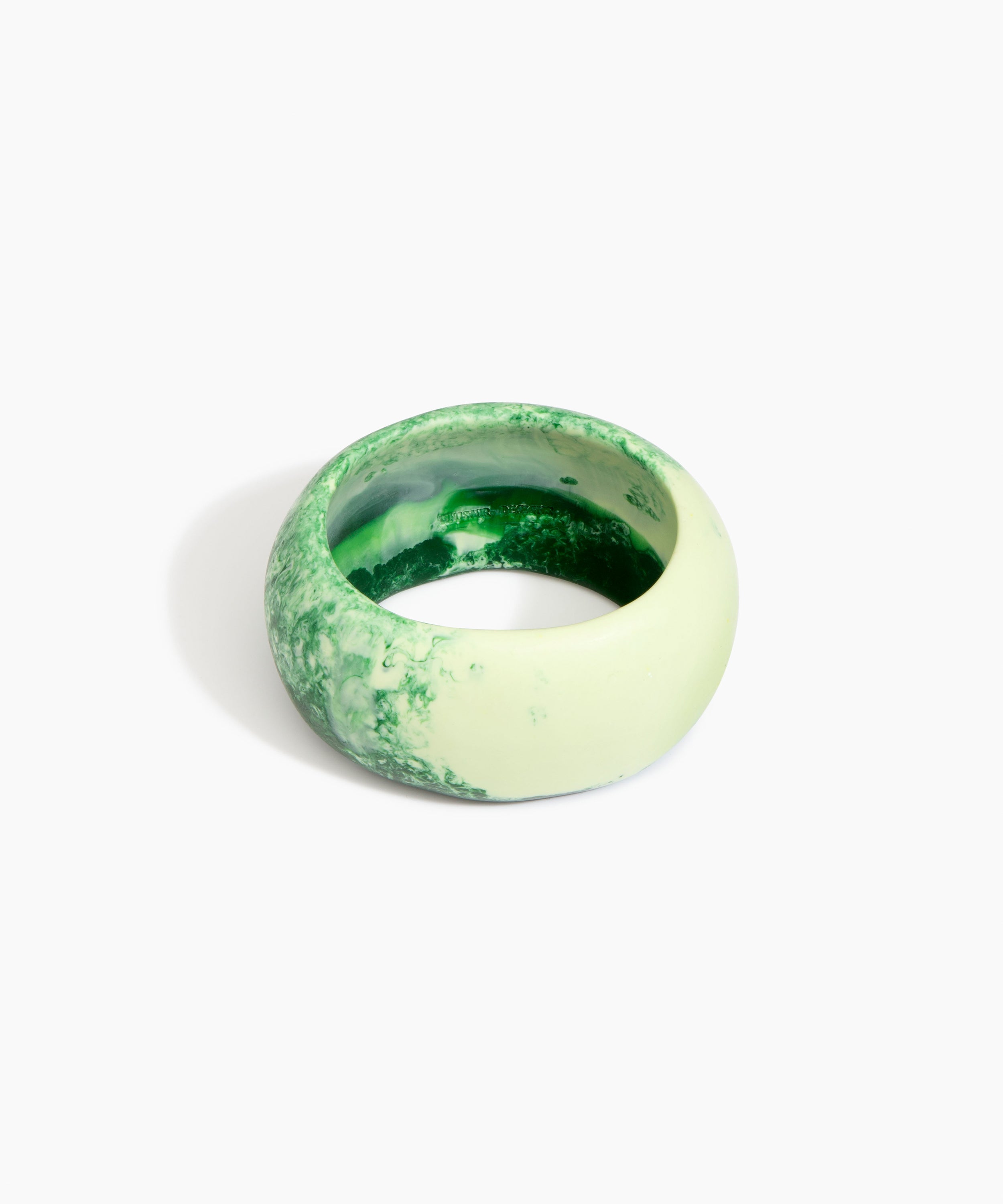 Large Organic Oval Bangle
