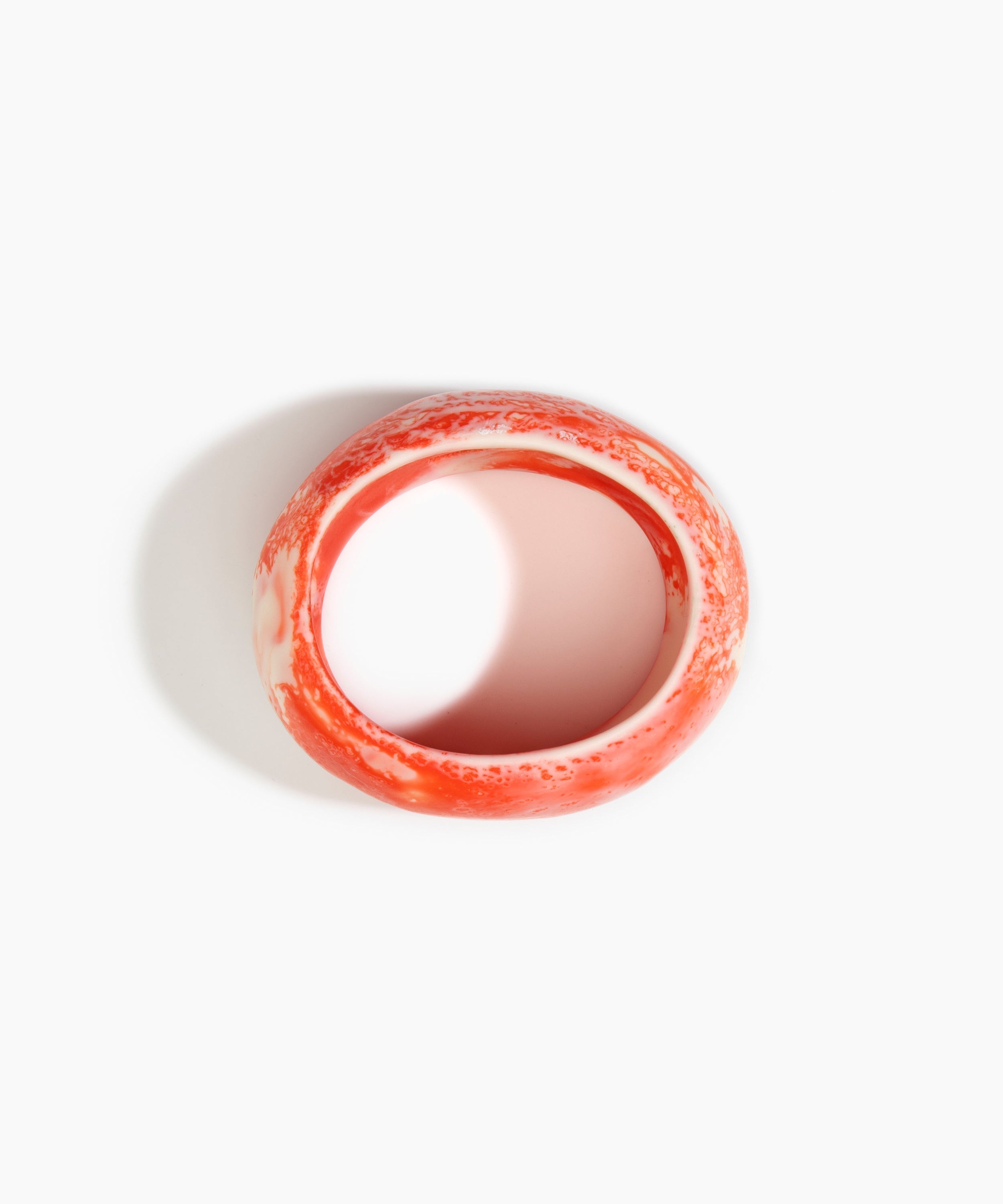 Large Organic Oval Bangle