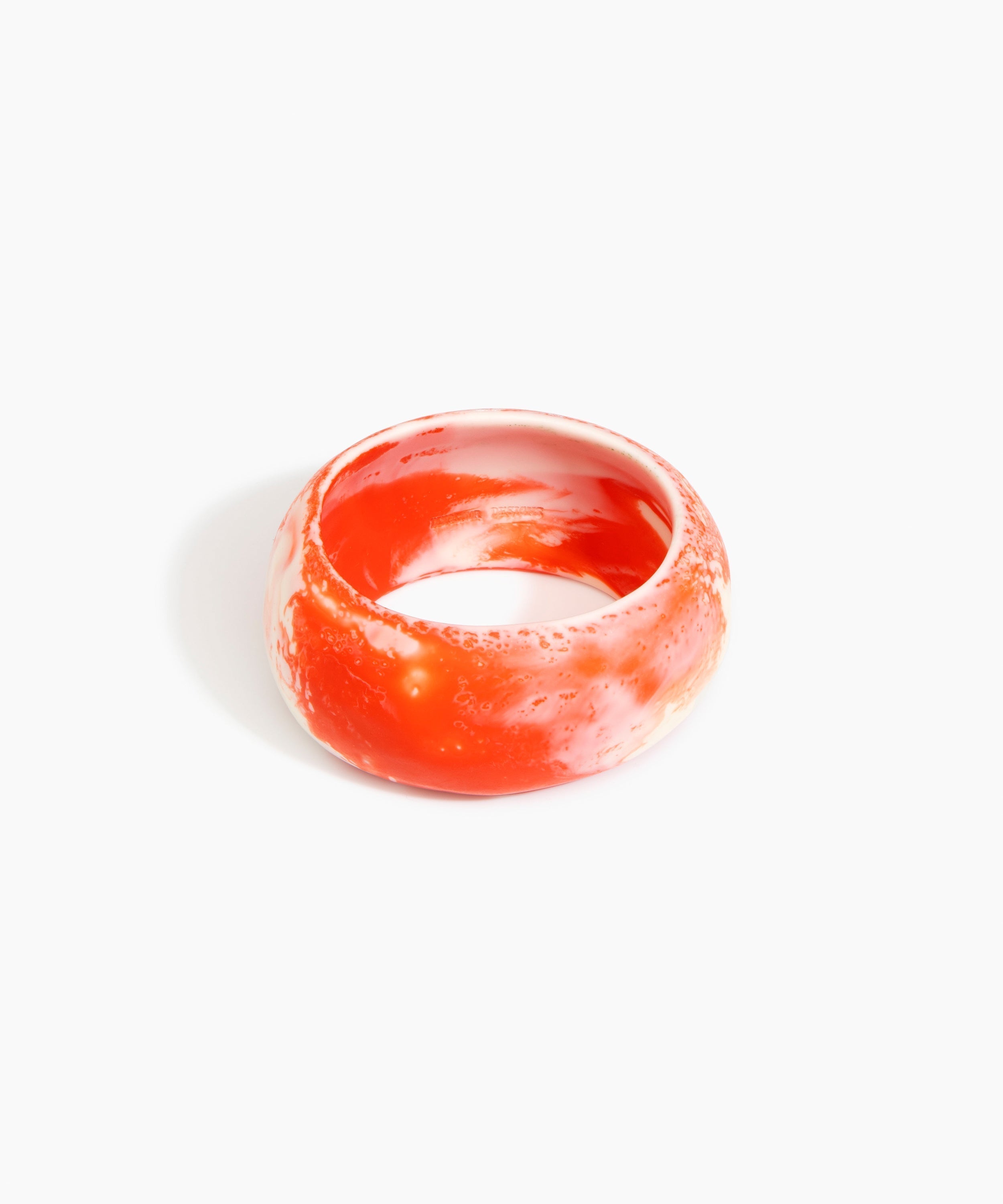 Large Organic Oval Bangle