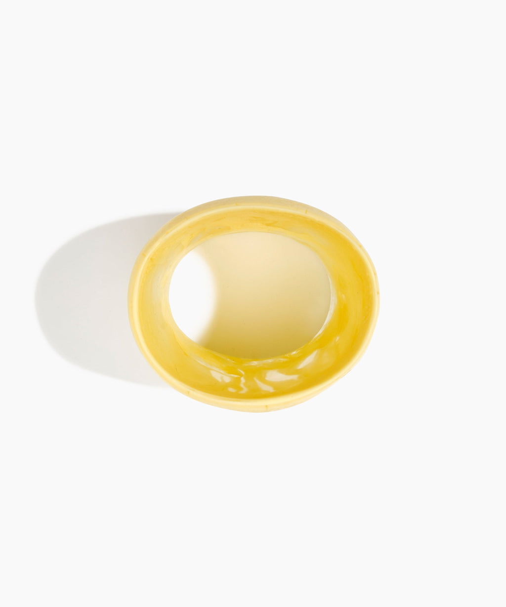 Extra Large Organic Oval Bangle