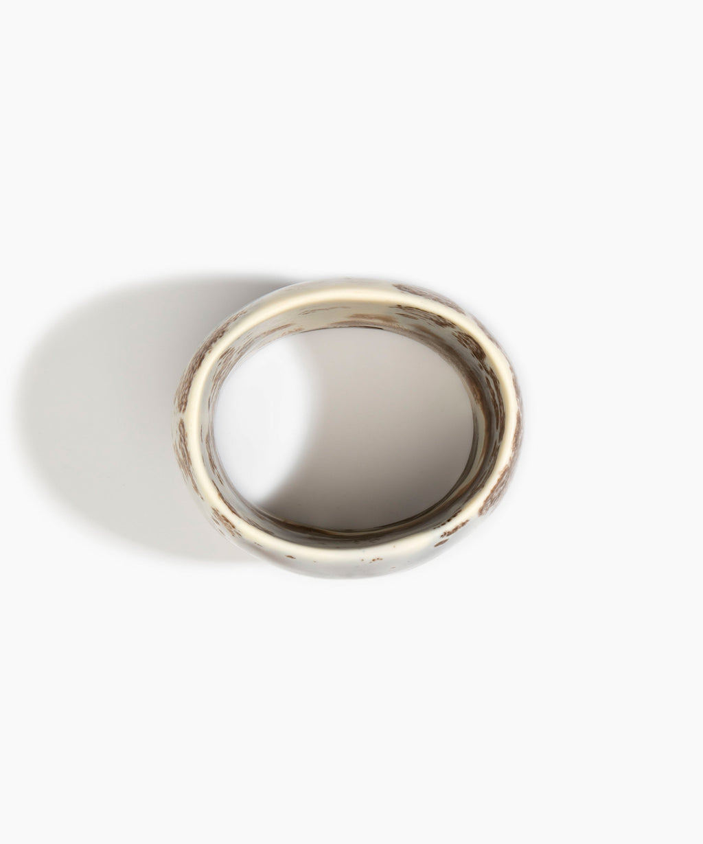 Extra Large Organic Oval Bangle