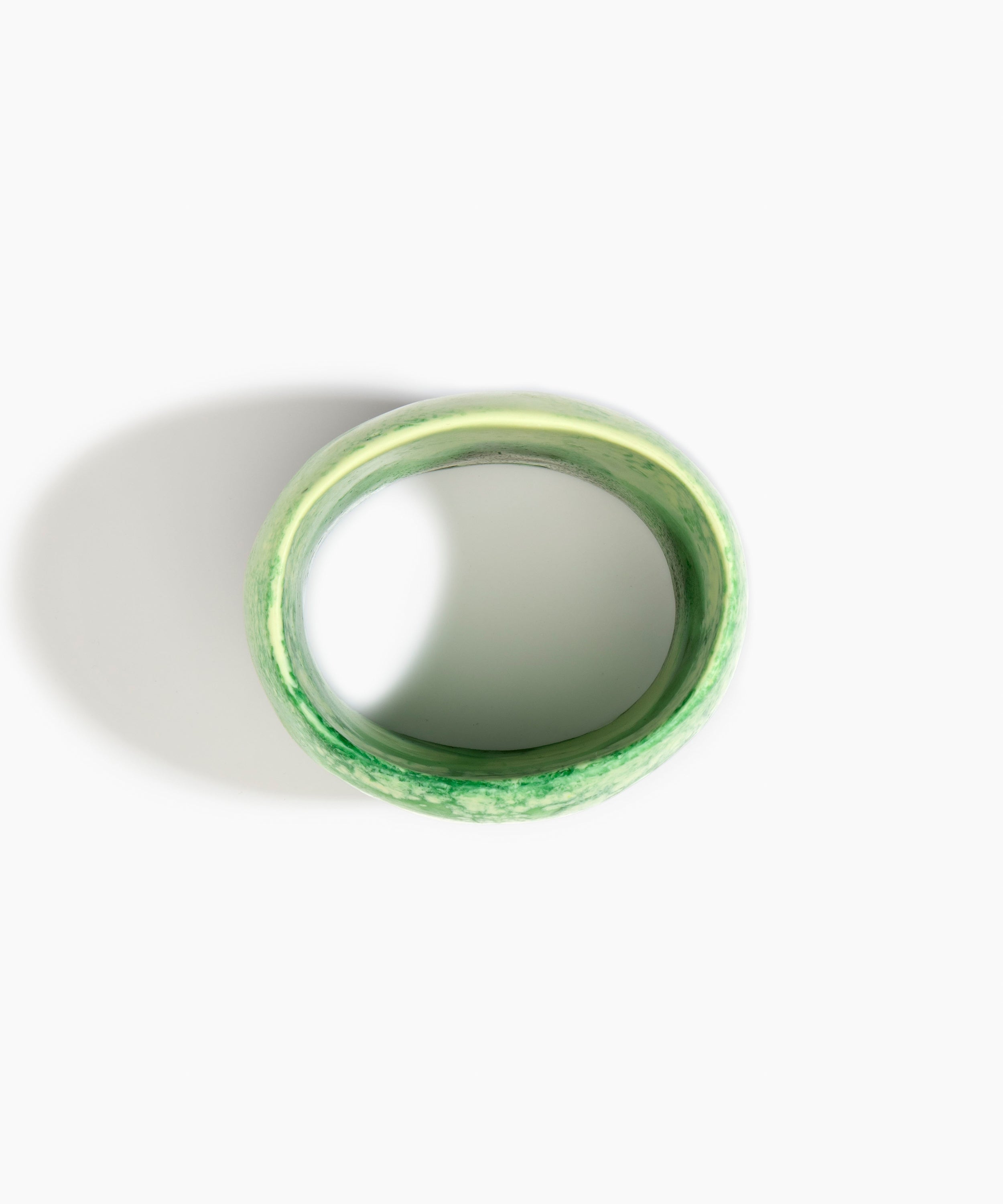 Extra Large Organic Oval Bangle
