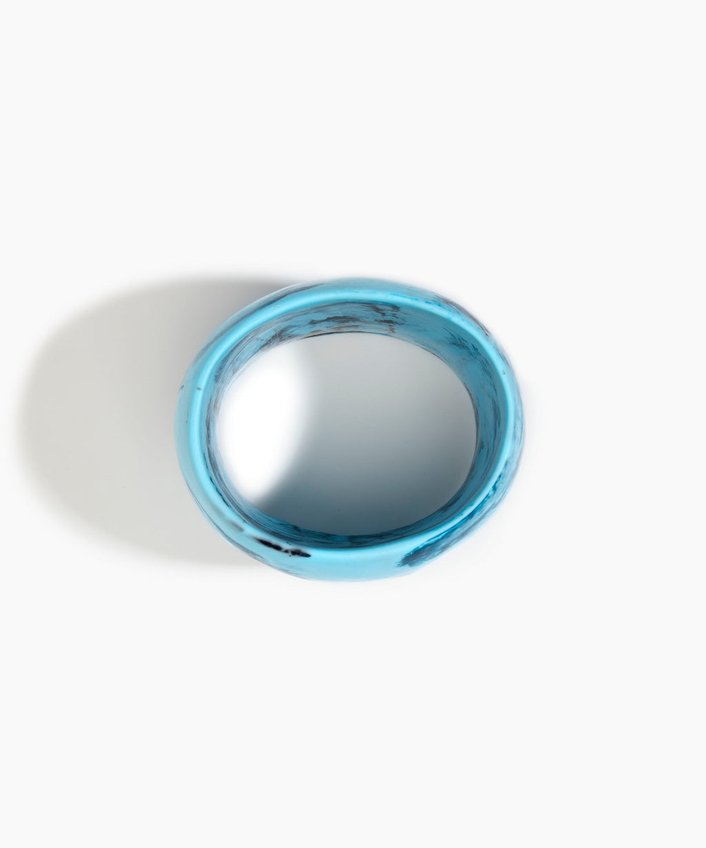 Extra Large Organic Oval Bangle
