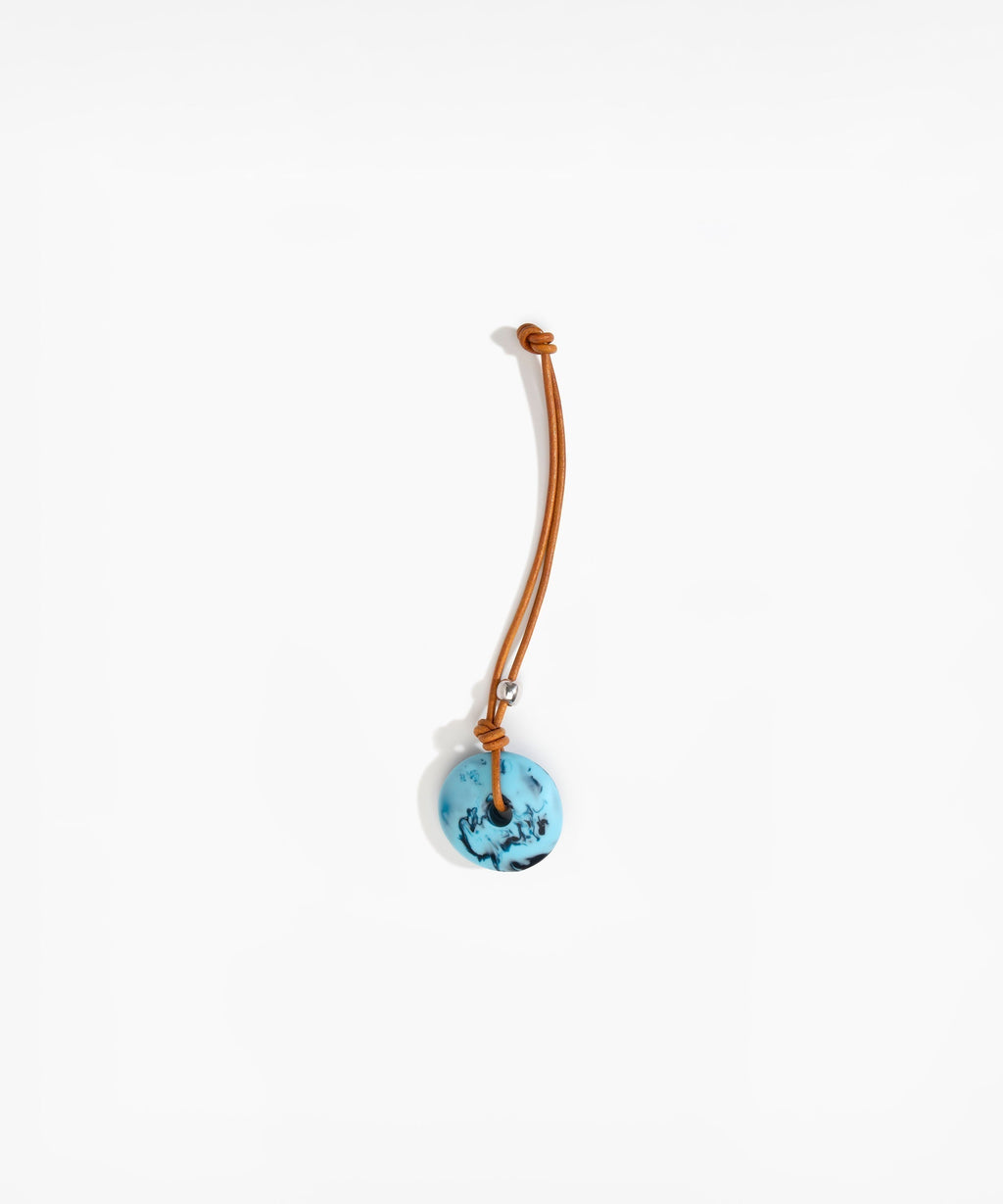 Flat Watercolour Bag Charm