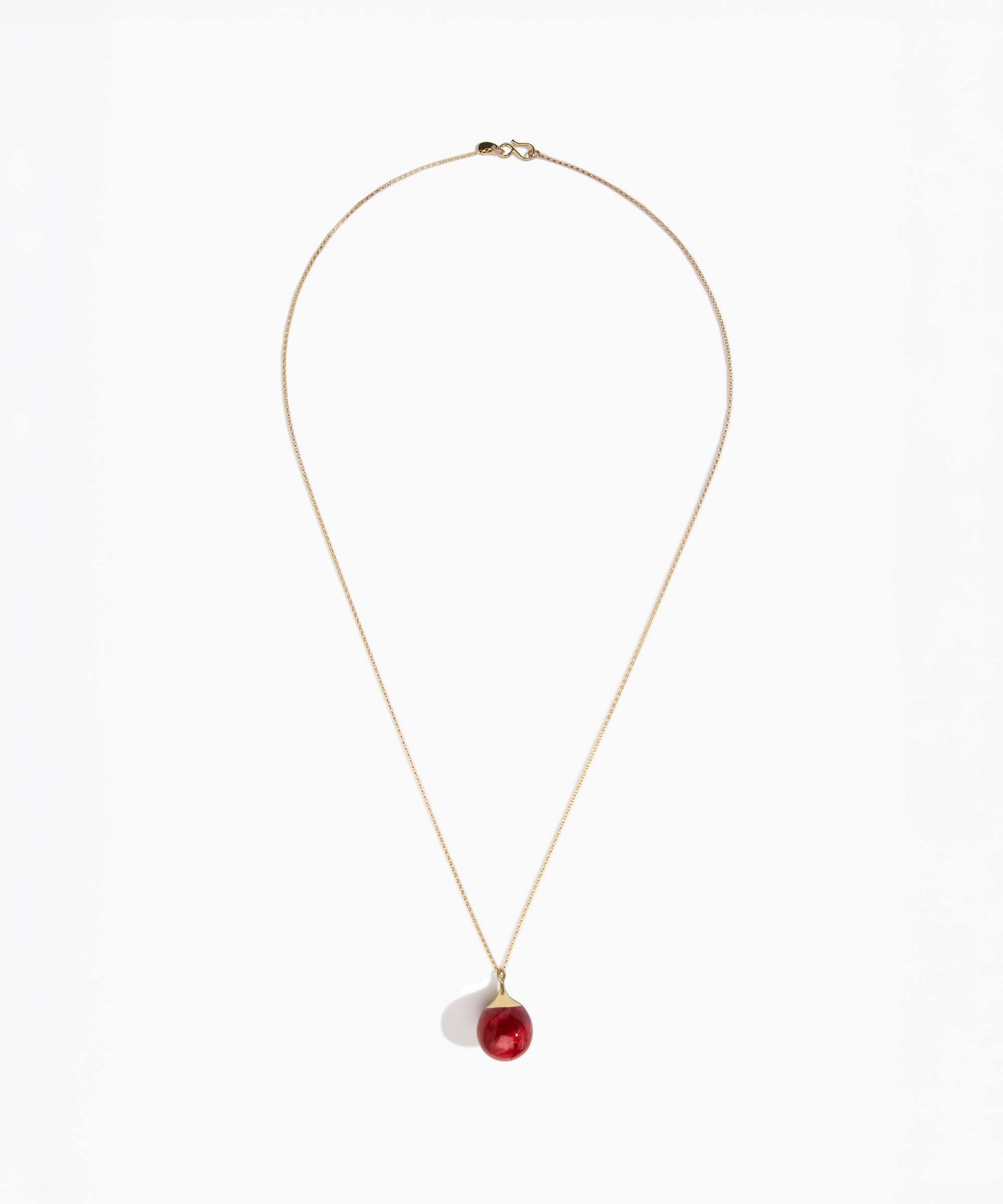 Long Full Moon Chain Pendant