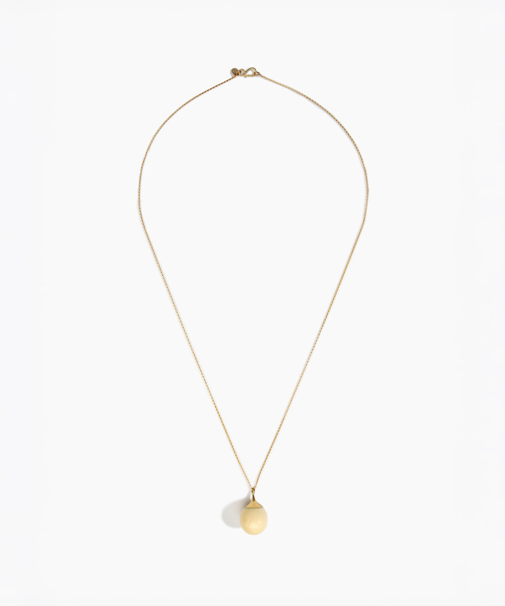 Long Full Moon Chain Pendant