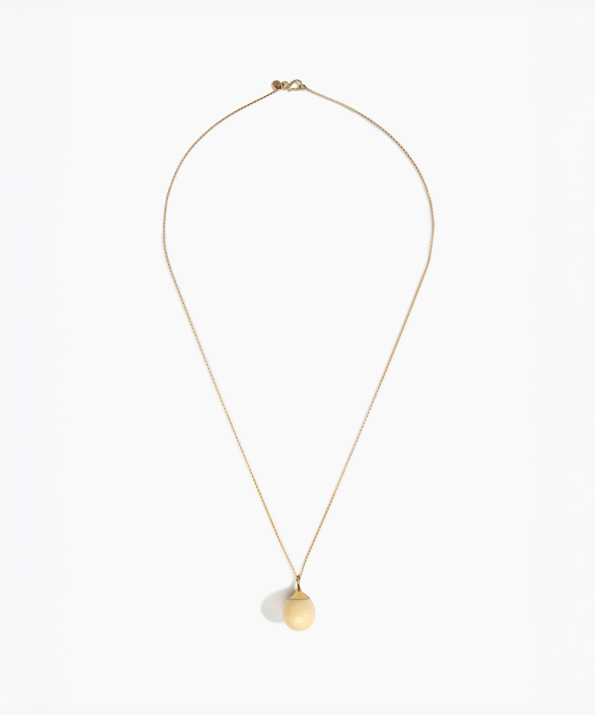 Long Full Moon Chain Pendant