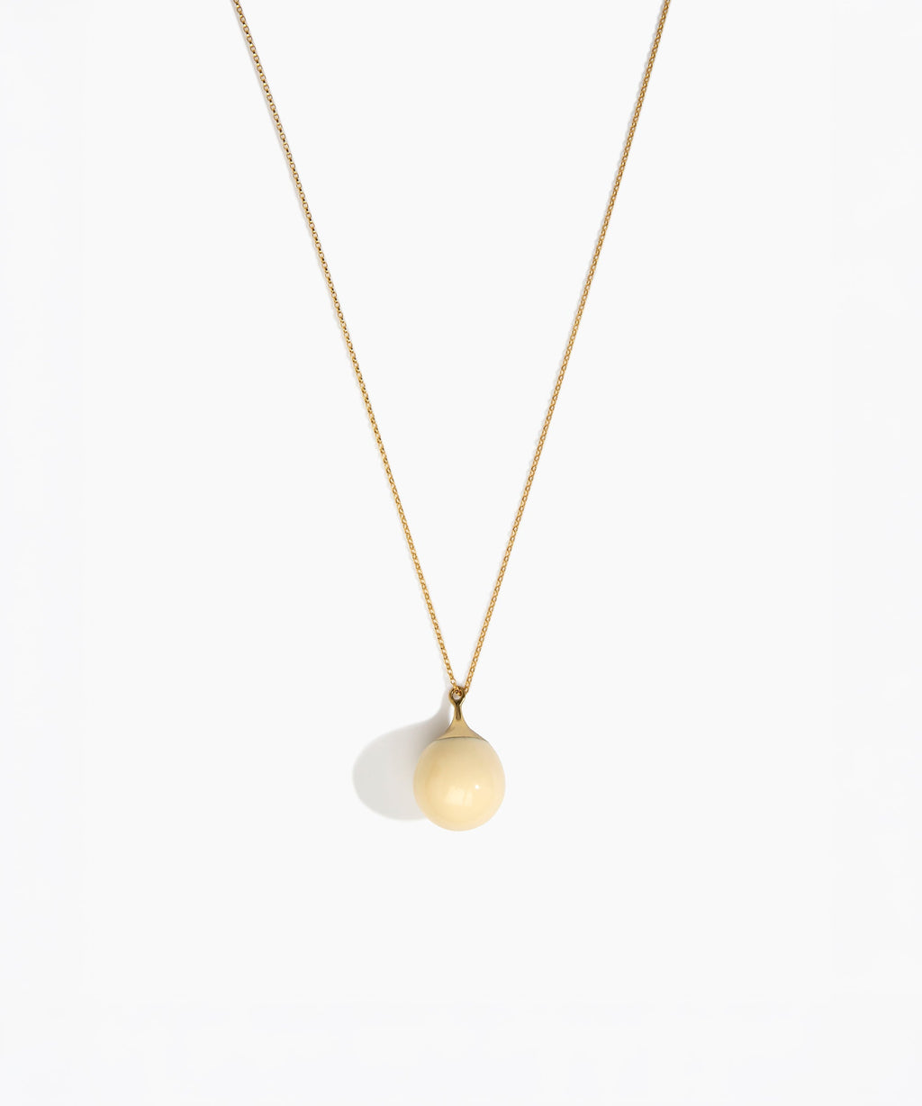 Long Full Moon Chain Pendant