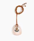 Large Rock Pendant on Leather