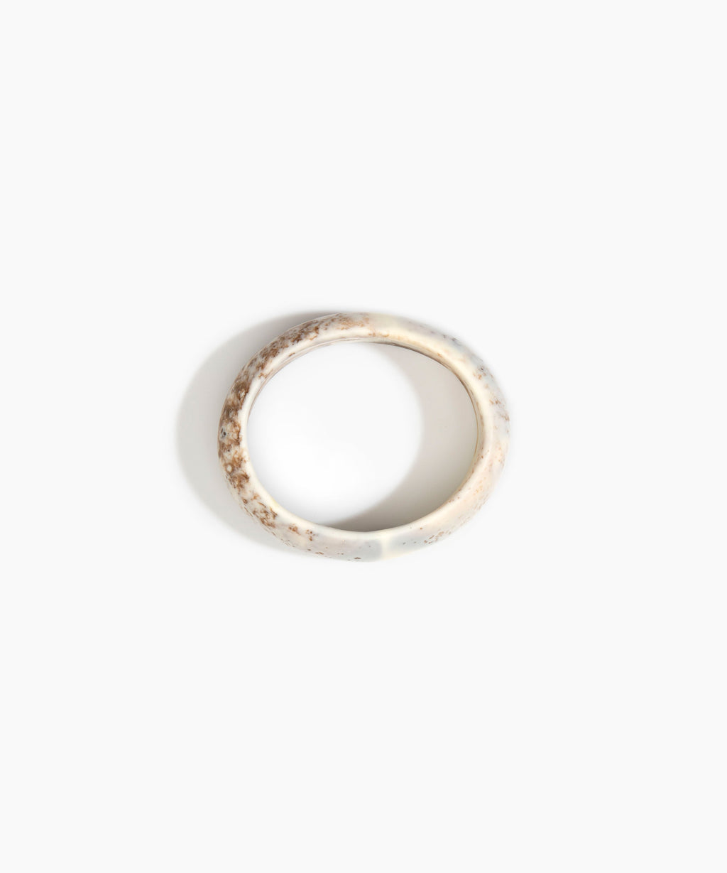 Medium Organic Oval Bangle
