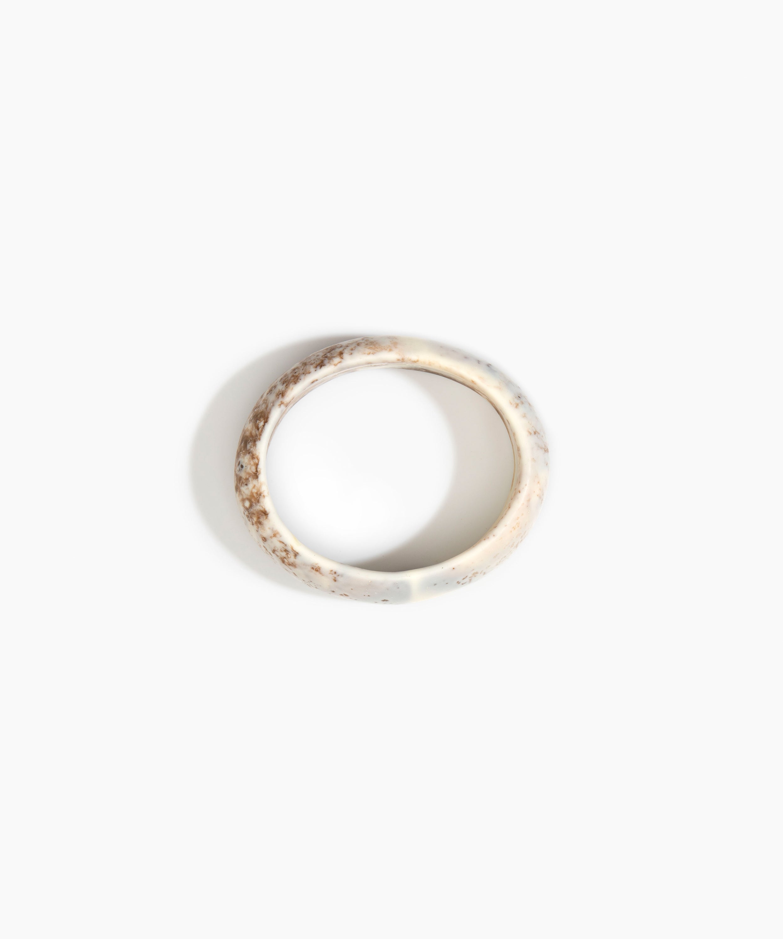 Medium Organic Oval Bangle