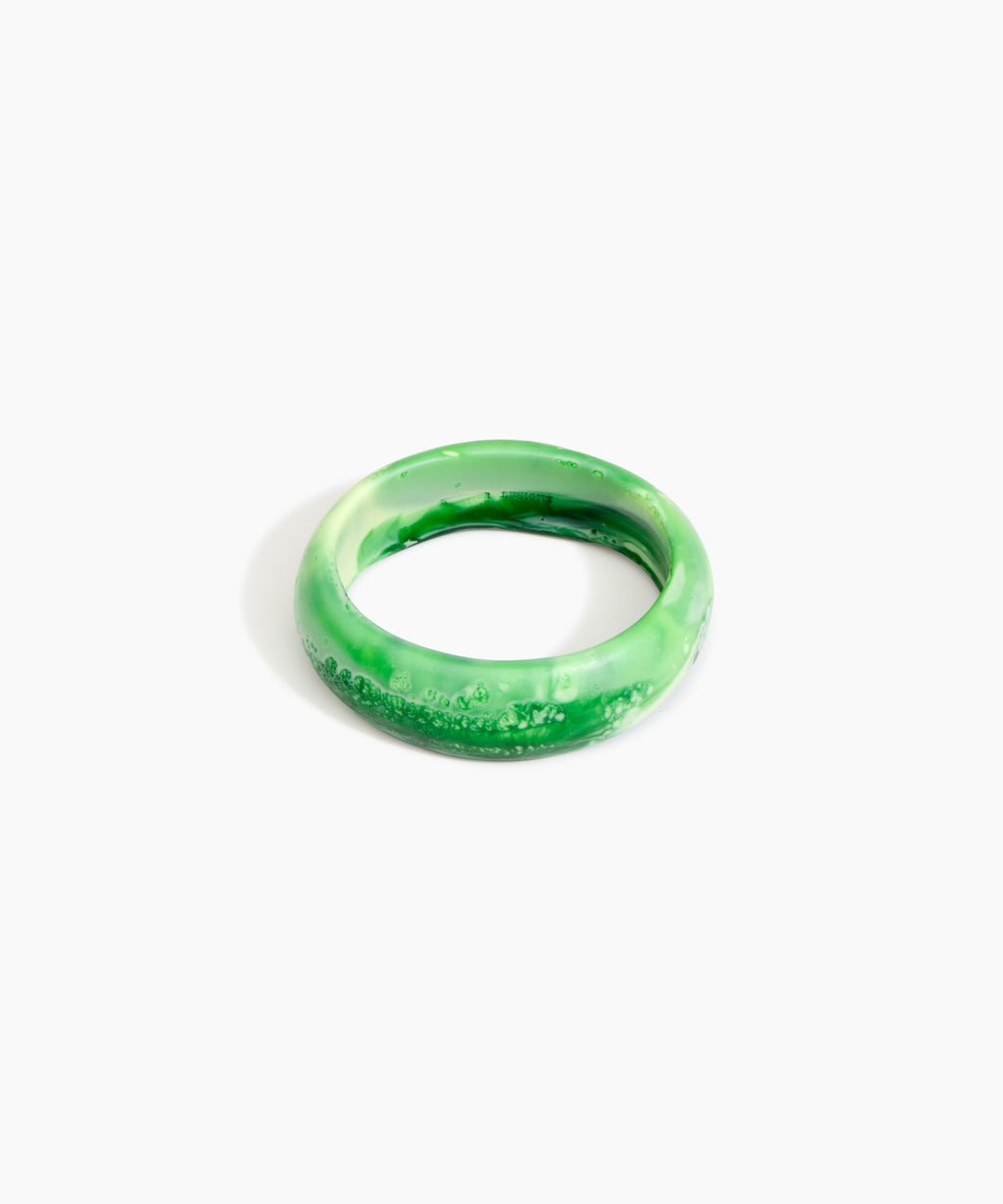 Medium Organic Oval Bangle