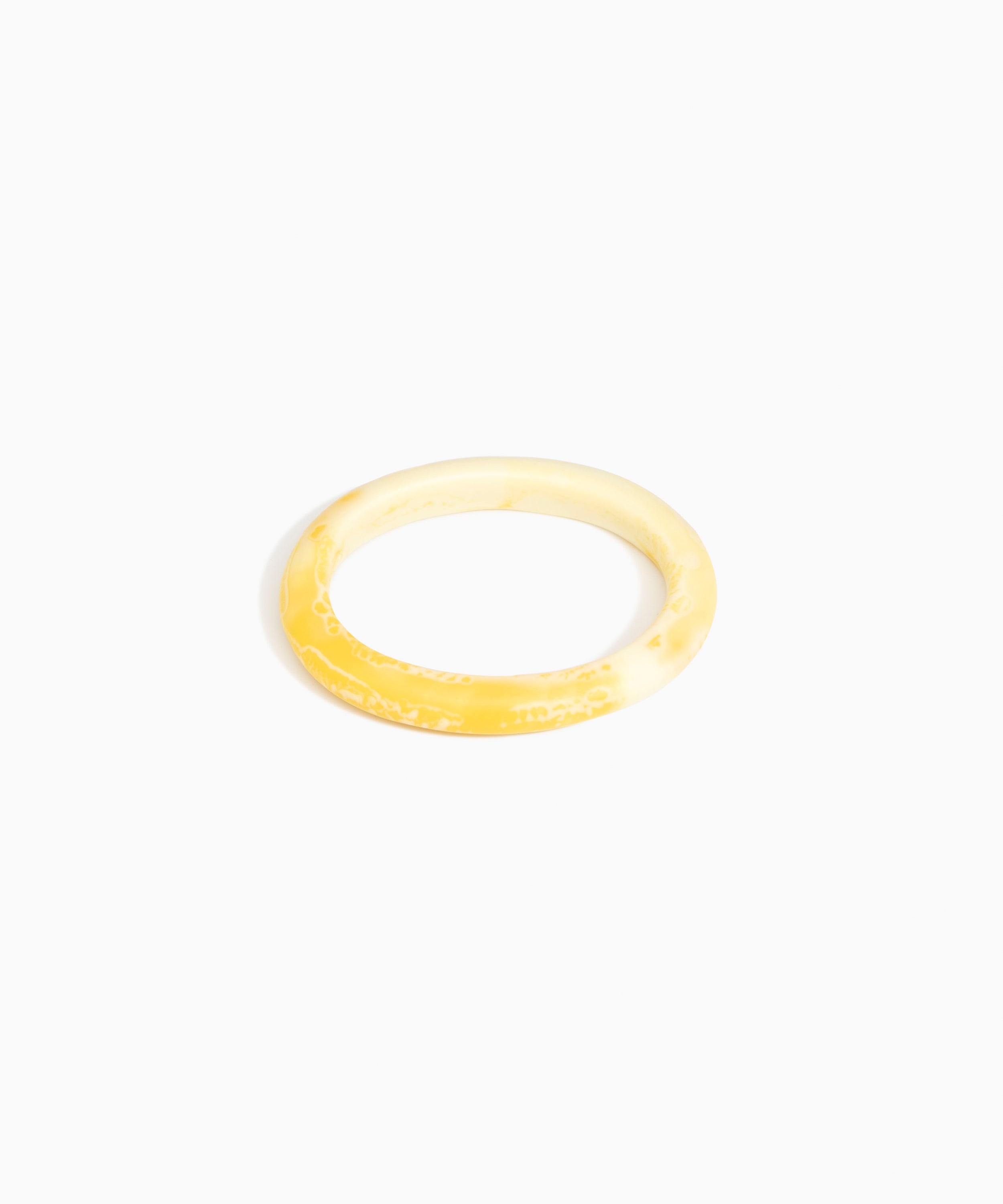 Small Organic Oval Bangle