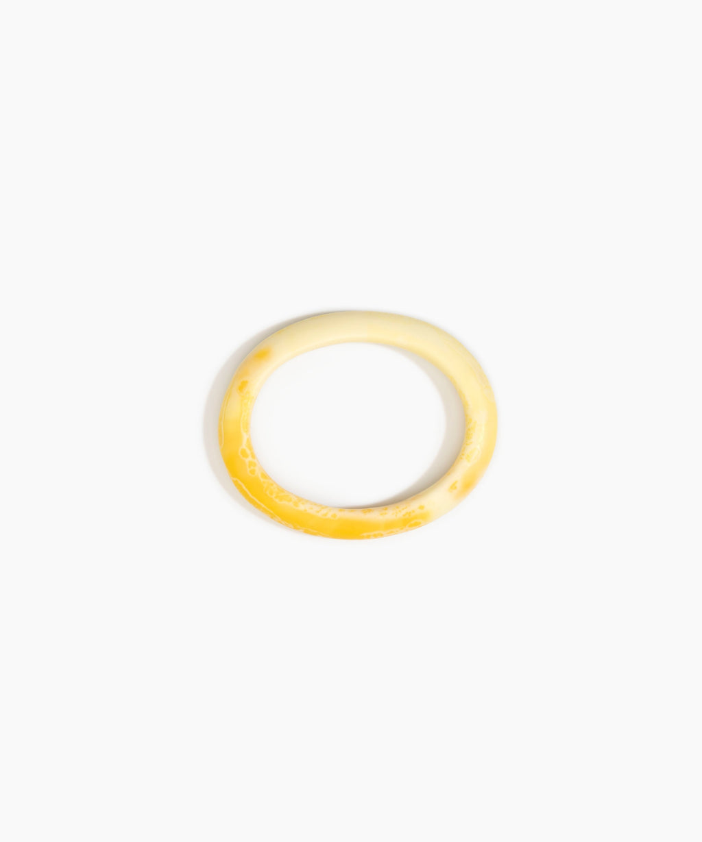 Small Organic Oval Bangle