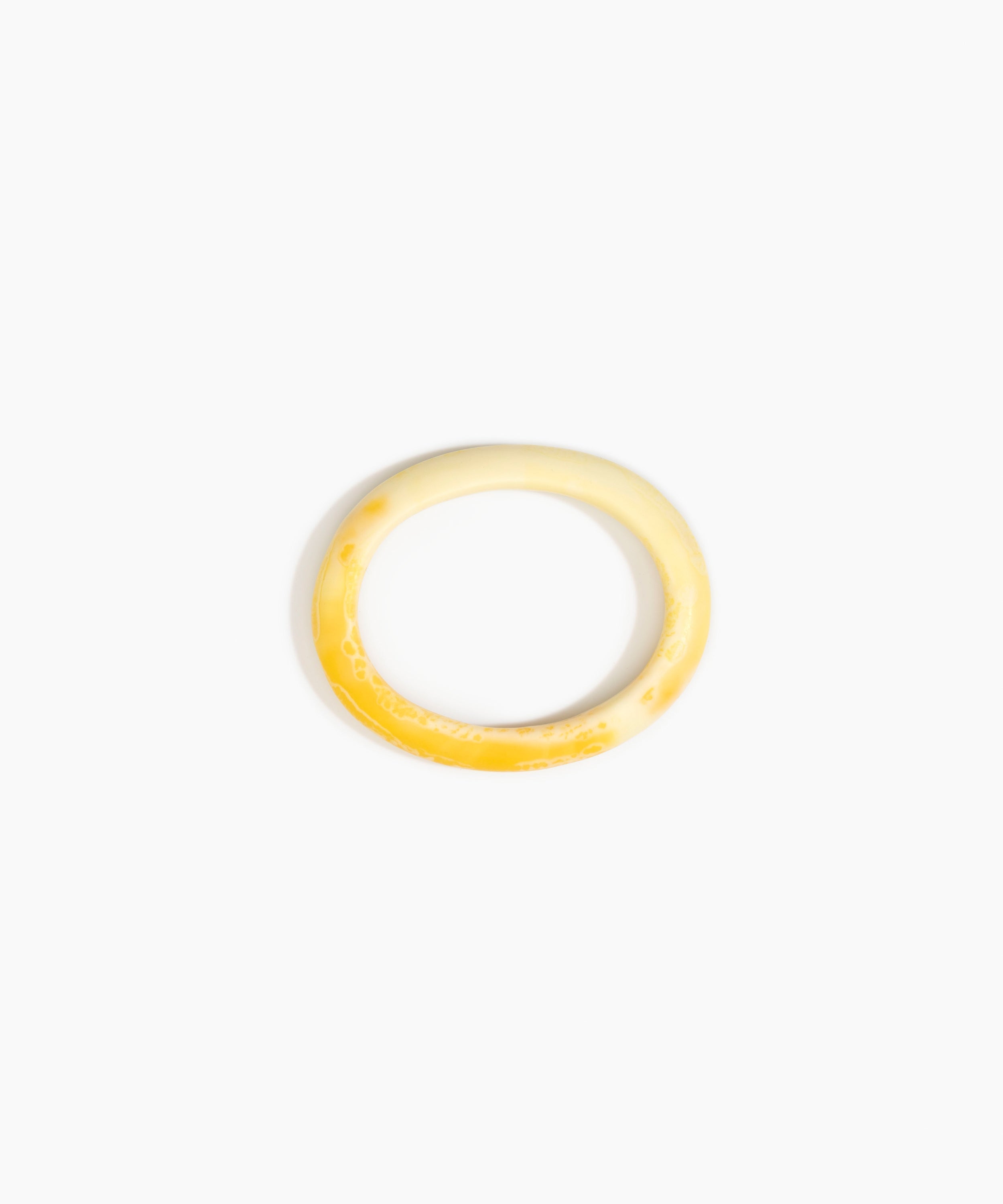 Small Organic Oval Bangle