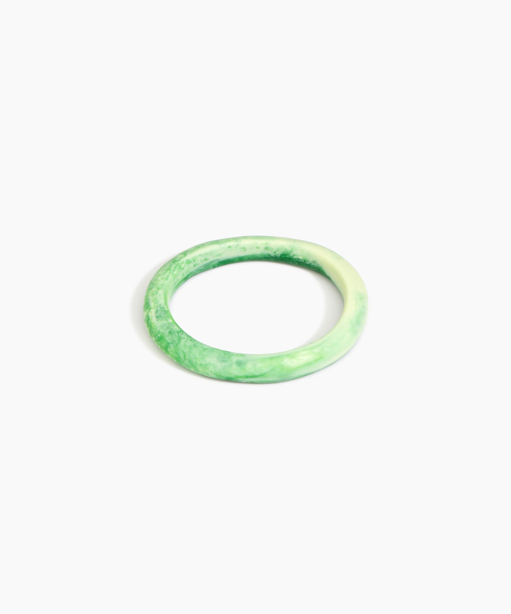 Small Organic Oval Bangle