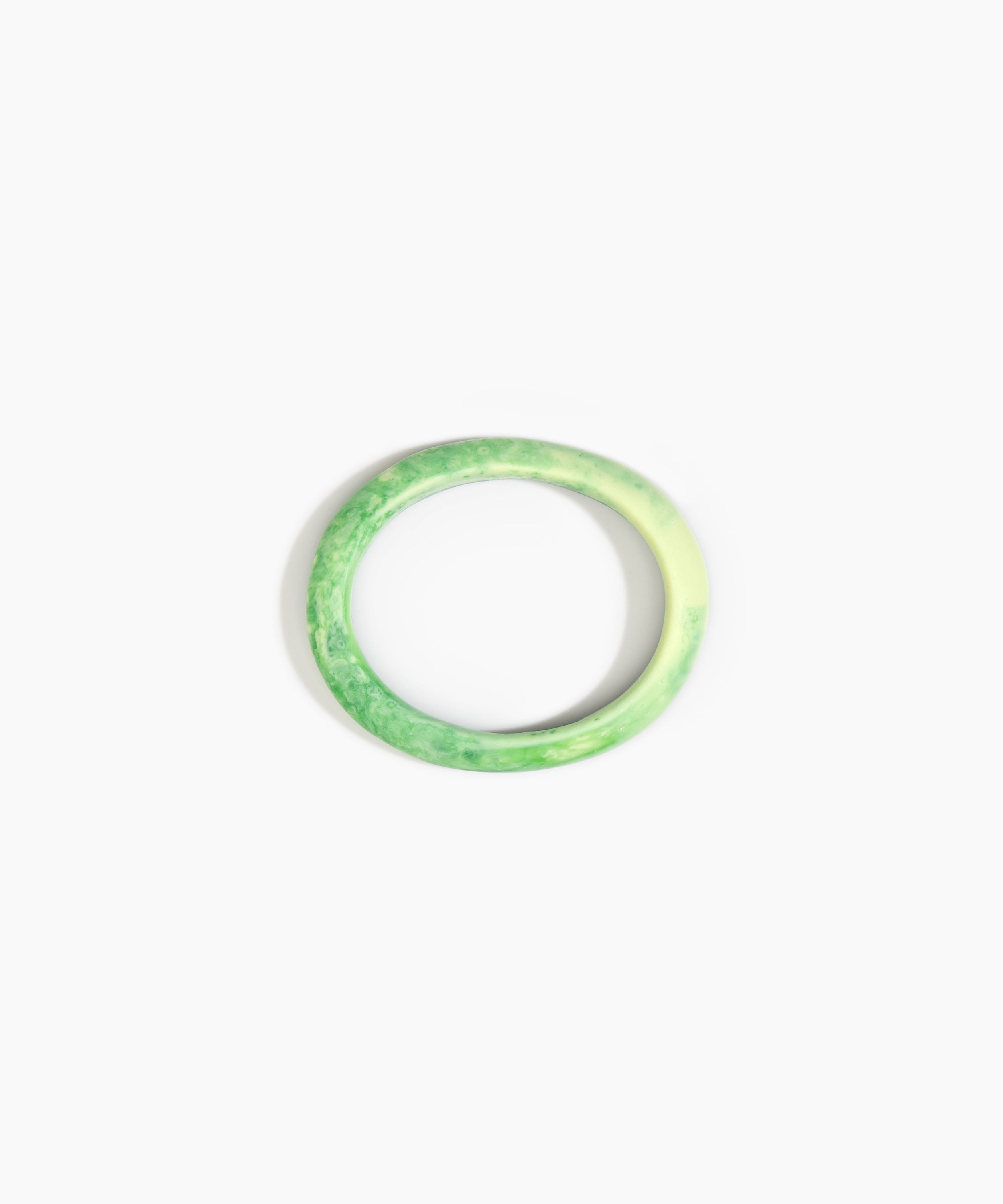 Small Organic Oval Bangle