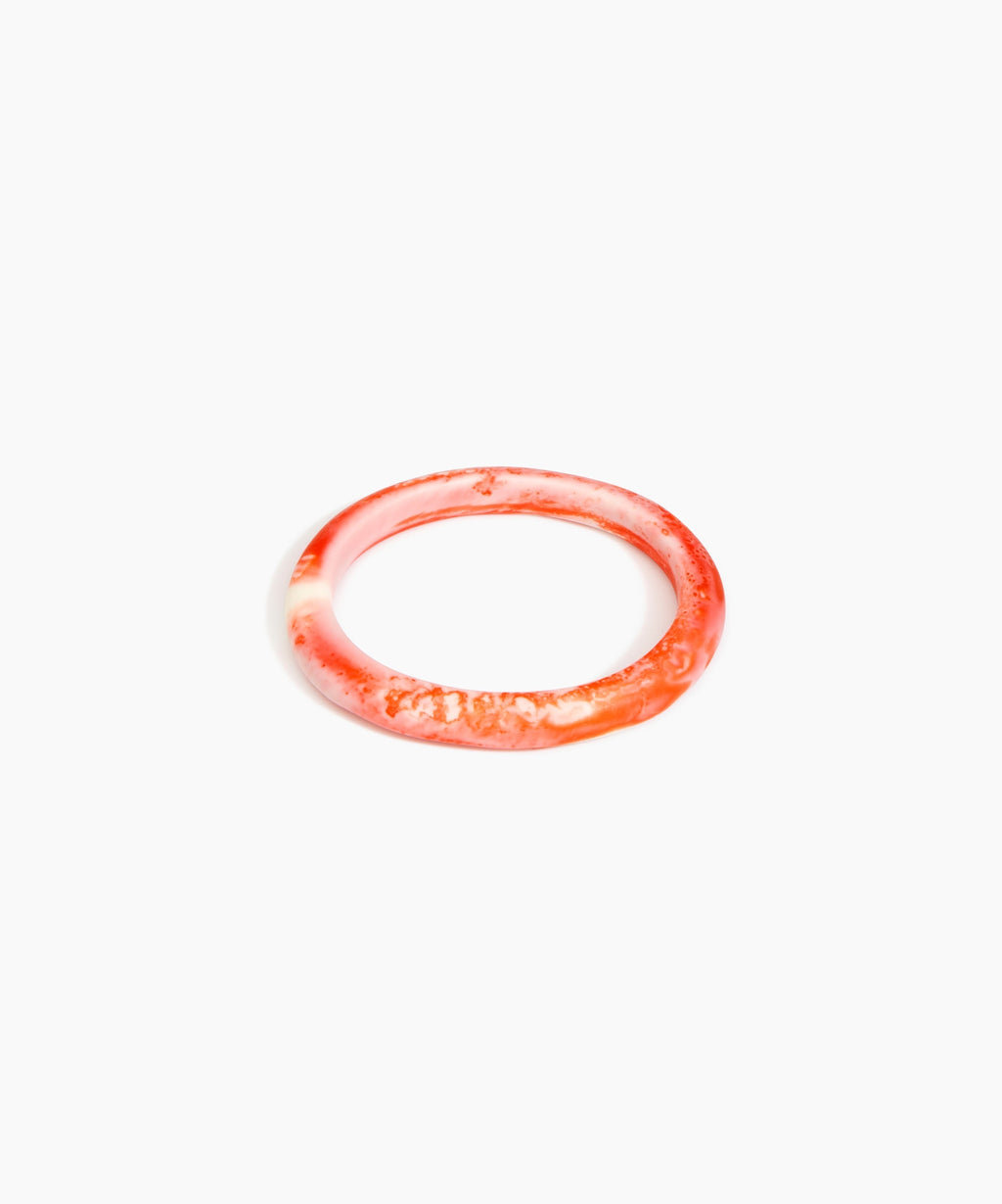 Small Organic Oval Bangle