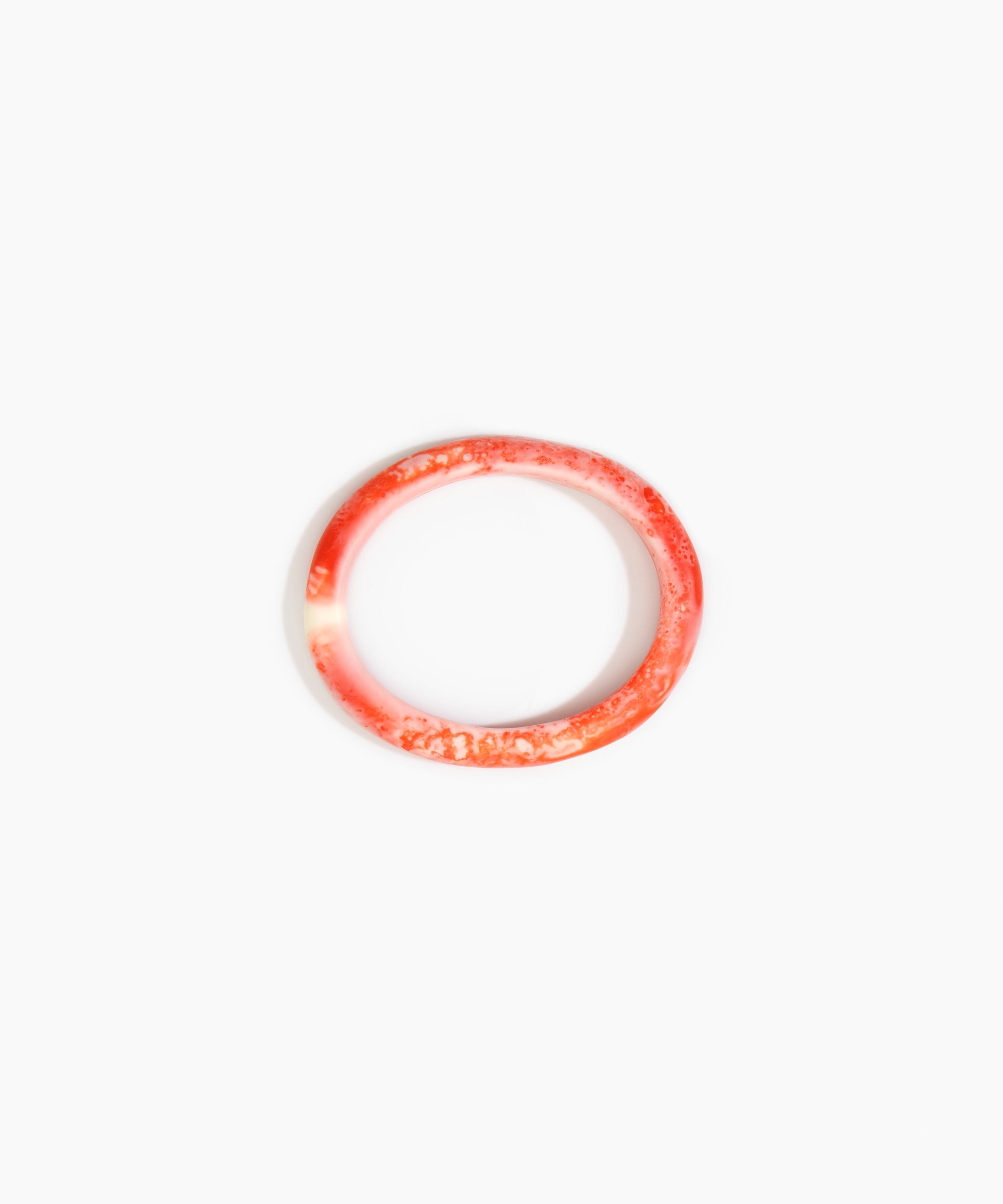 Small Organic Oval Bangle