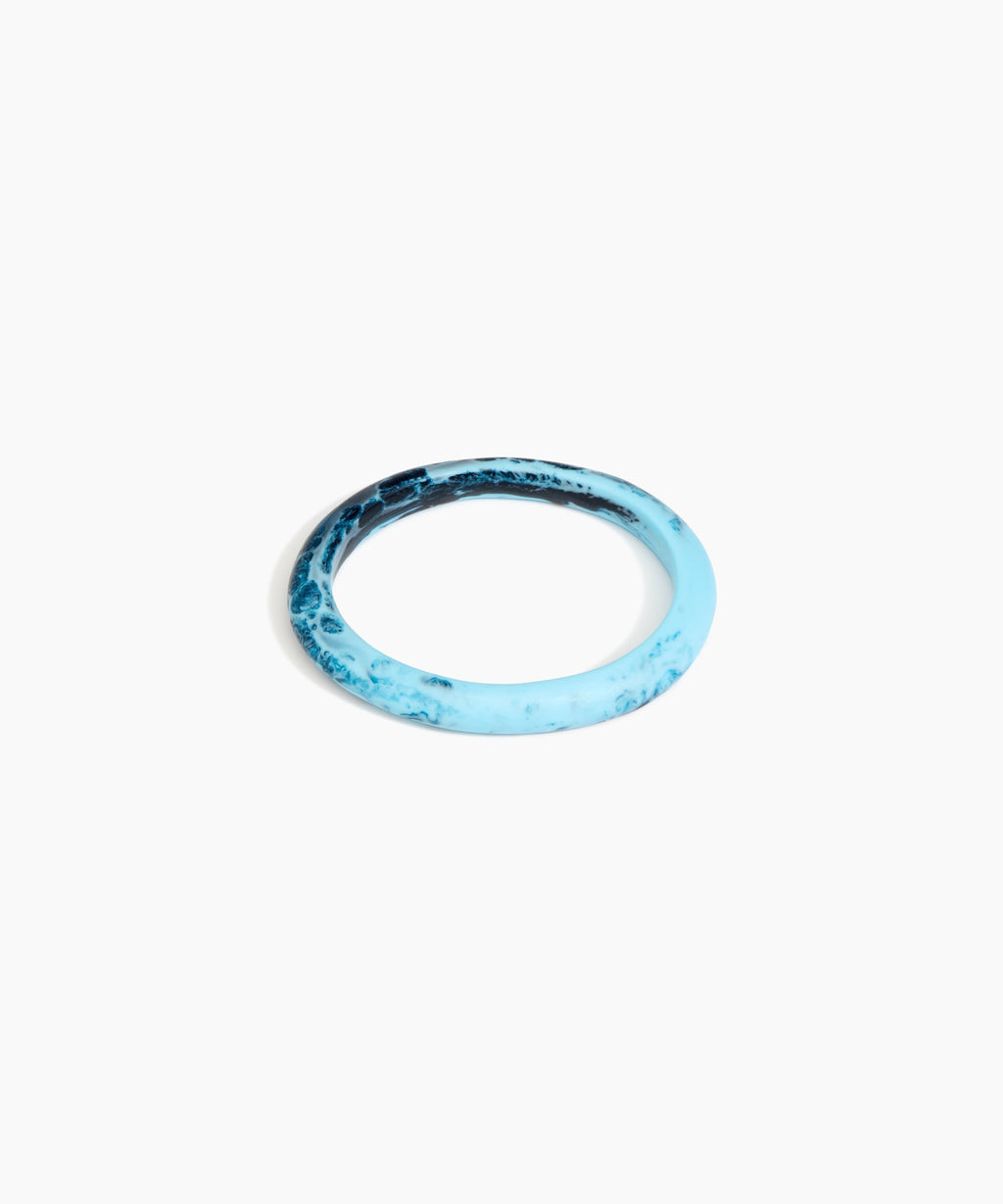 Small Organic Oval Bangle