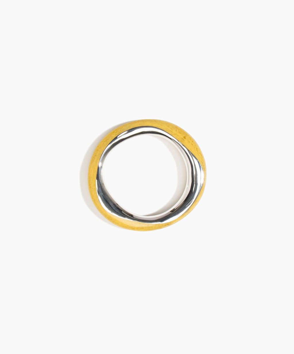 Rock Duo Wishbone Bangle