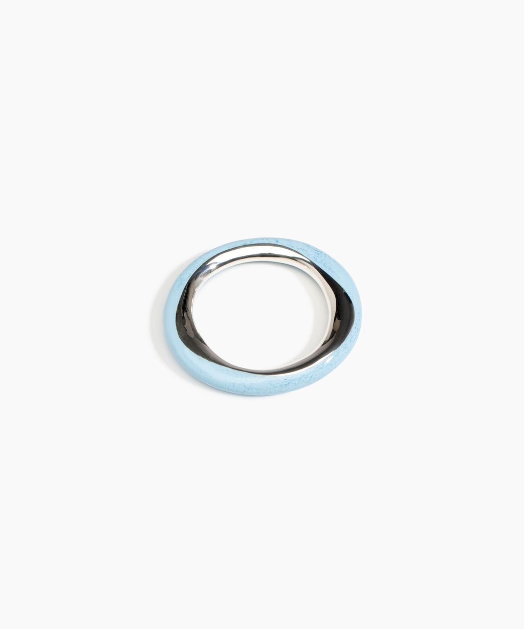 Rock Duo Wishbone Bangle