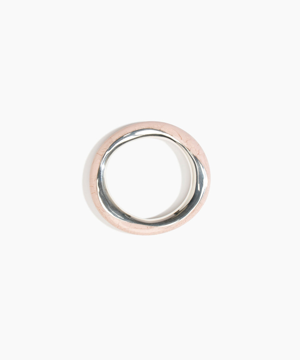 Rock Duo Wishbone Bangle