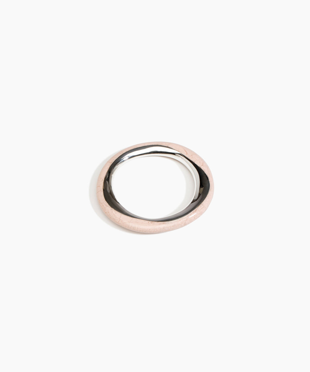 Rock Duo Wishbone Bangle