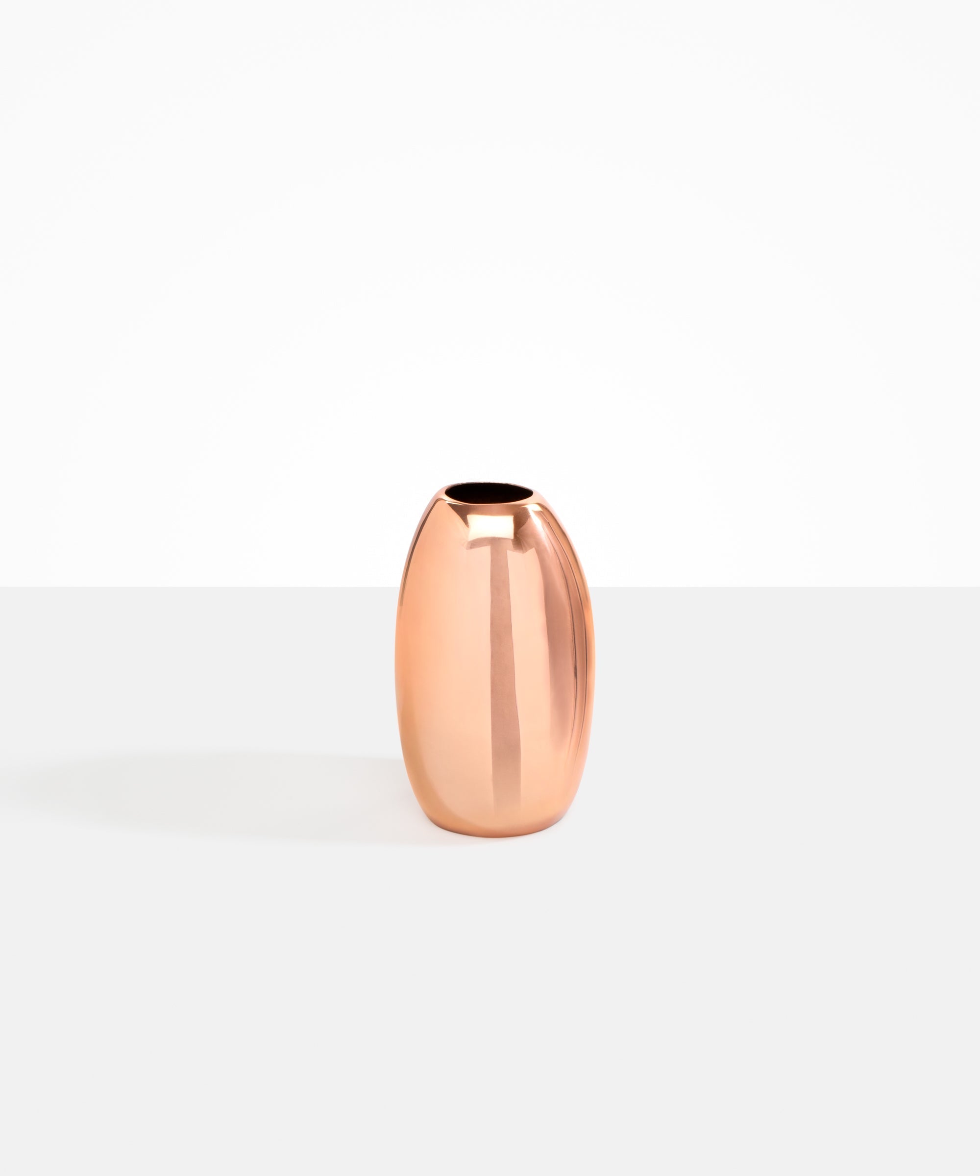 Medium Metal Pebble Vase