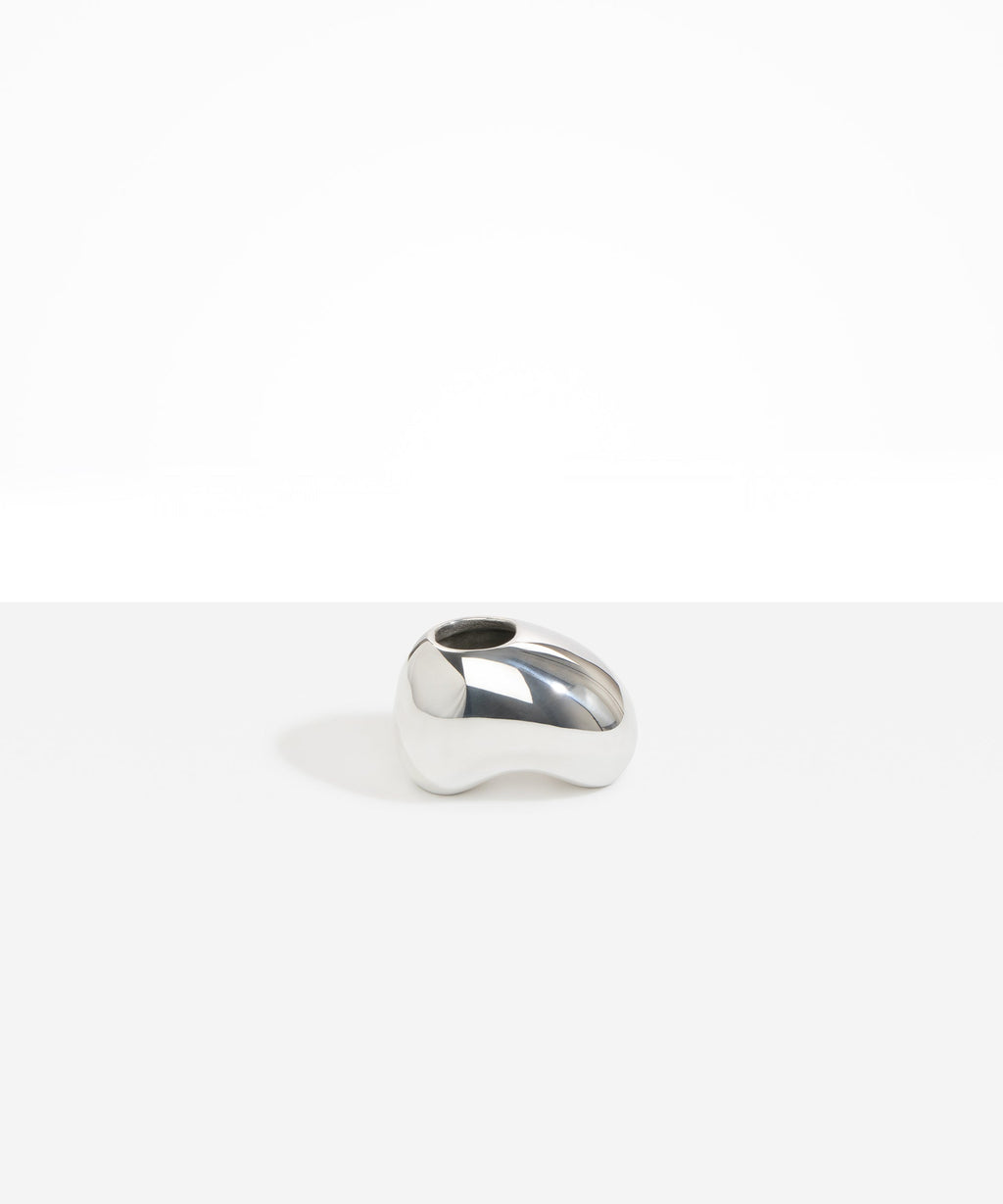 Metal Pirouette Vase