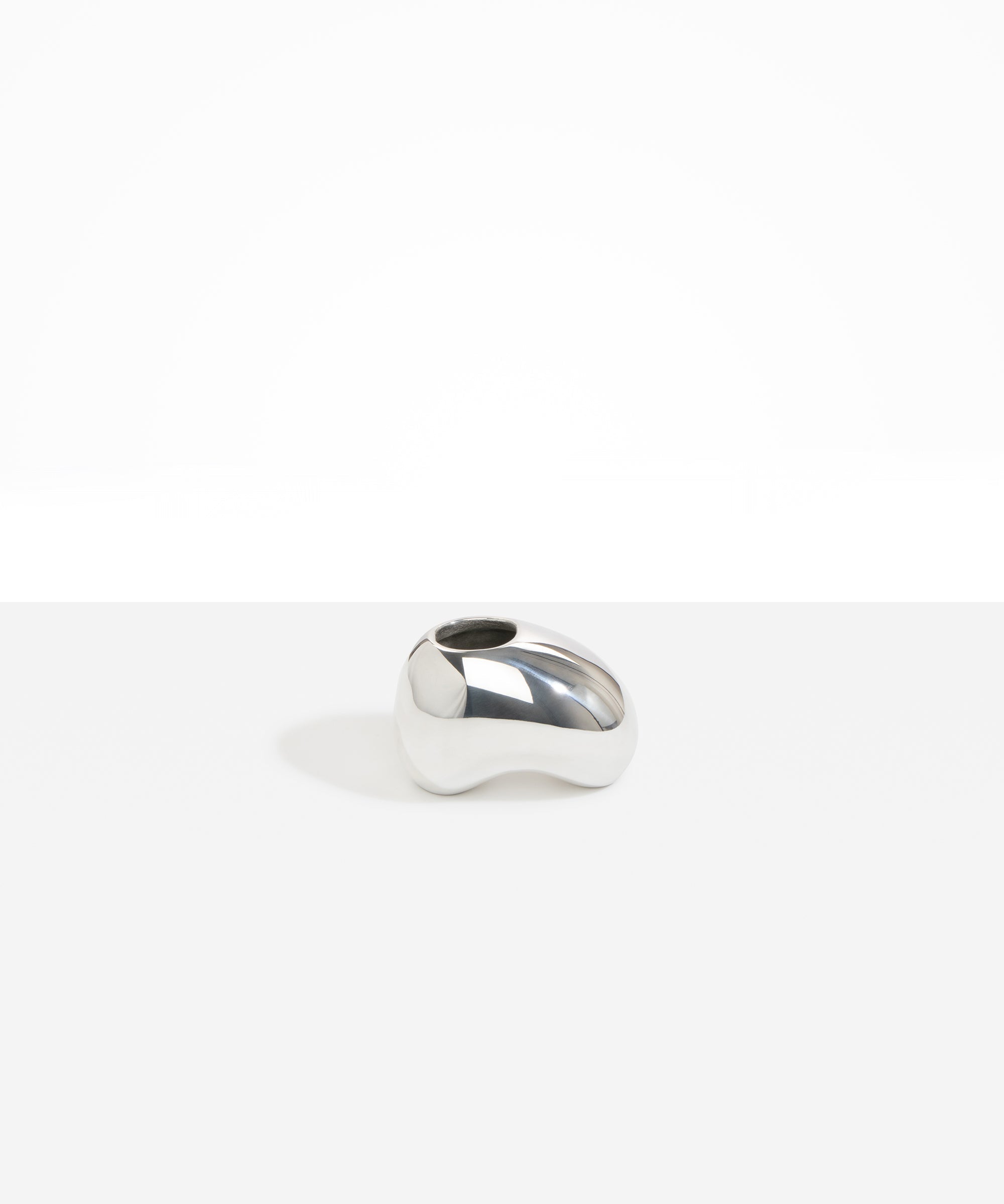 Metal Pirouette Vase