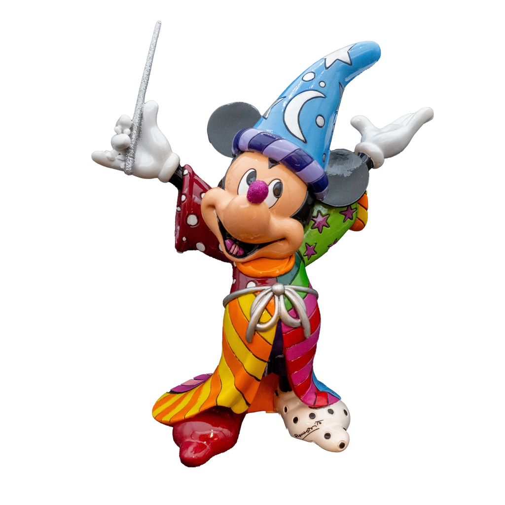 Britto Disney Mickey Mouse Sorcerer Figurine