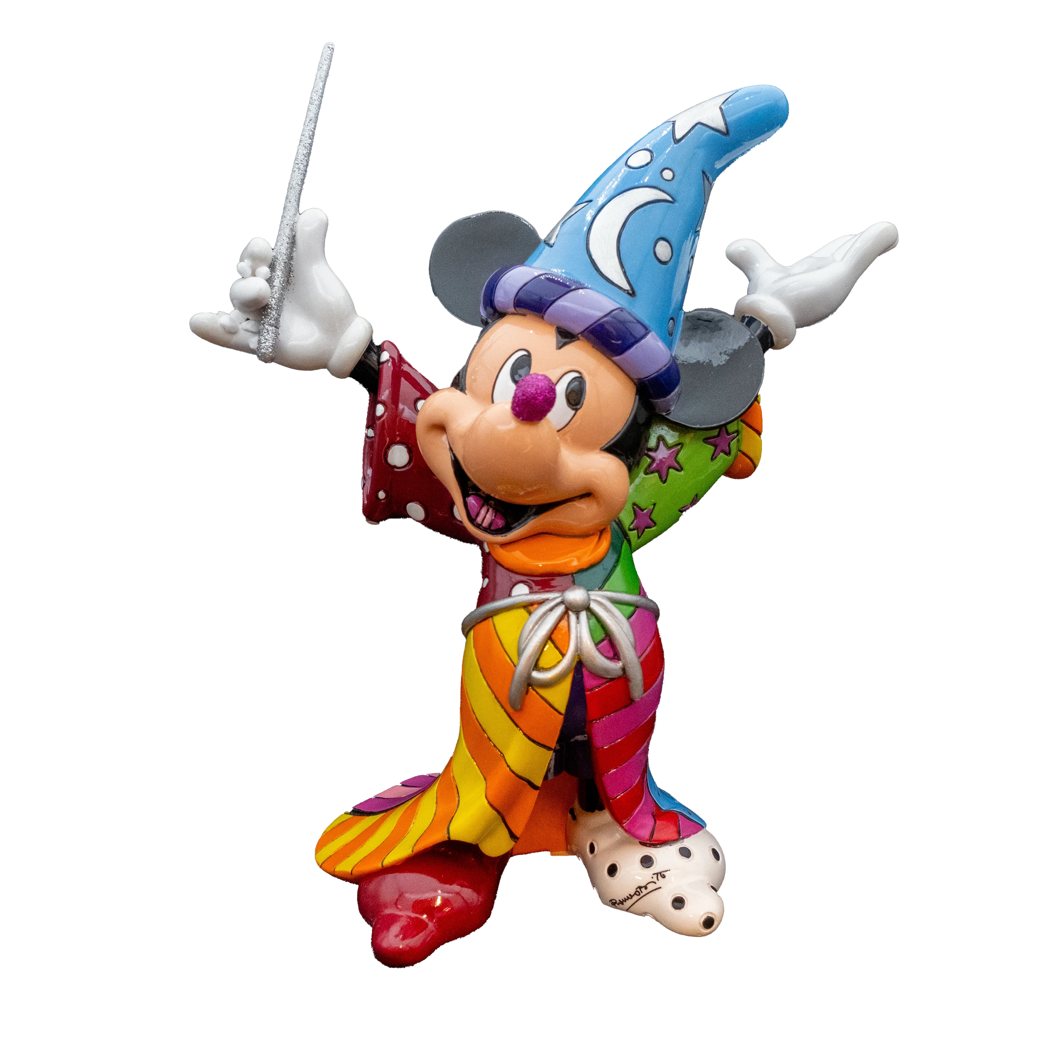 Britto Disney Mickey Mouse Sorcerer Figurine