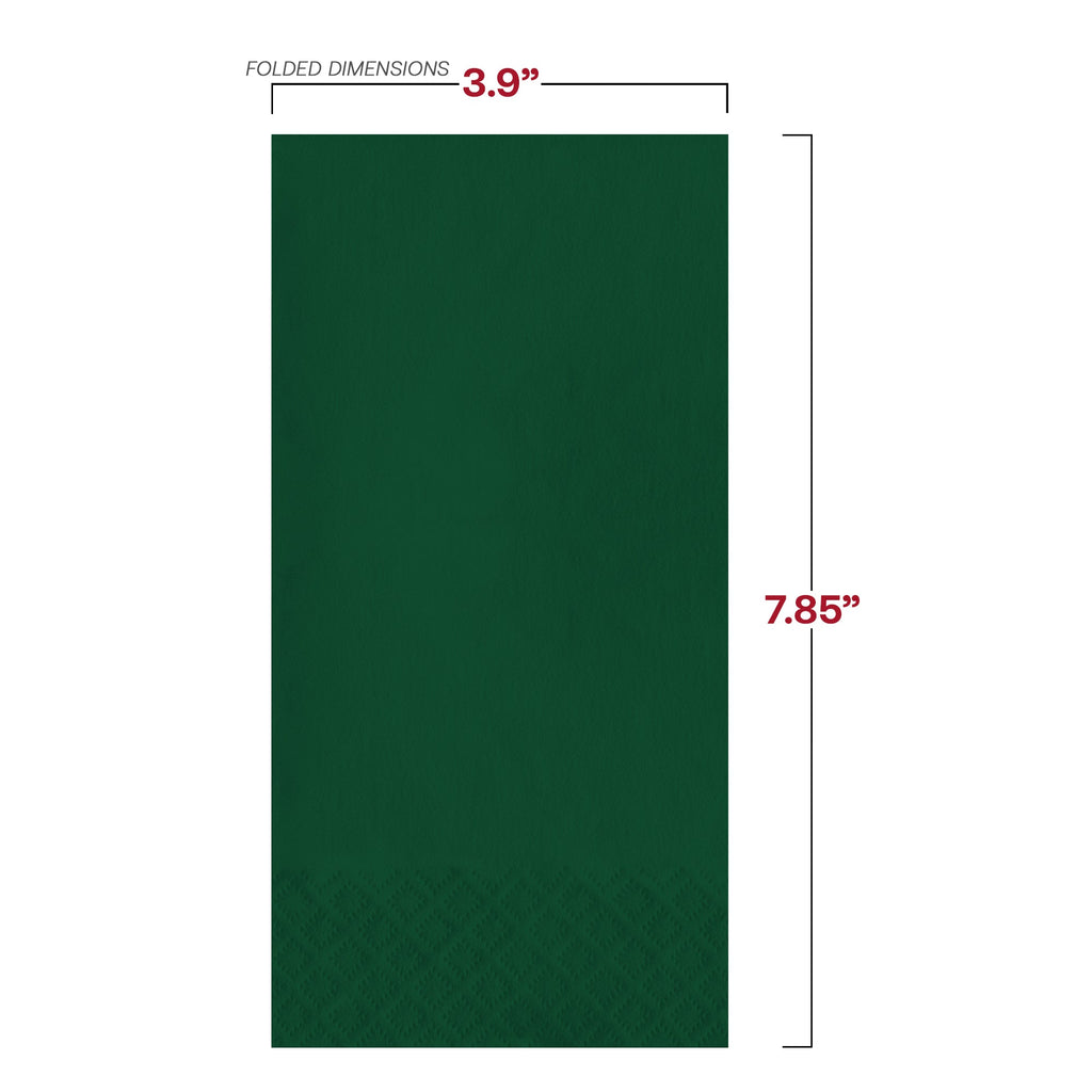 Hunter Green Paper Dinner Napkins