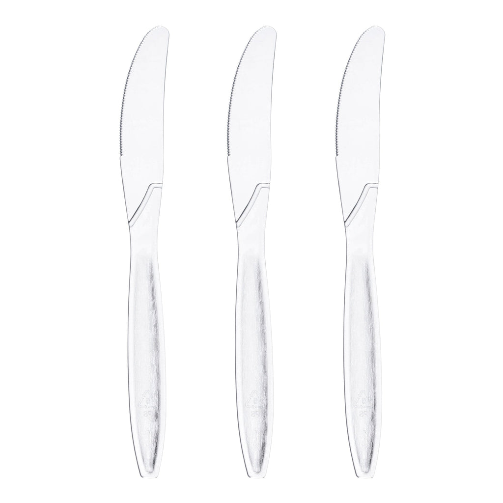 Clear Plastic Disposable Knives