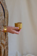 Ochre Faceted Espresso Cup - Limited Edition