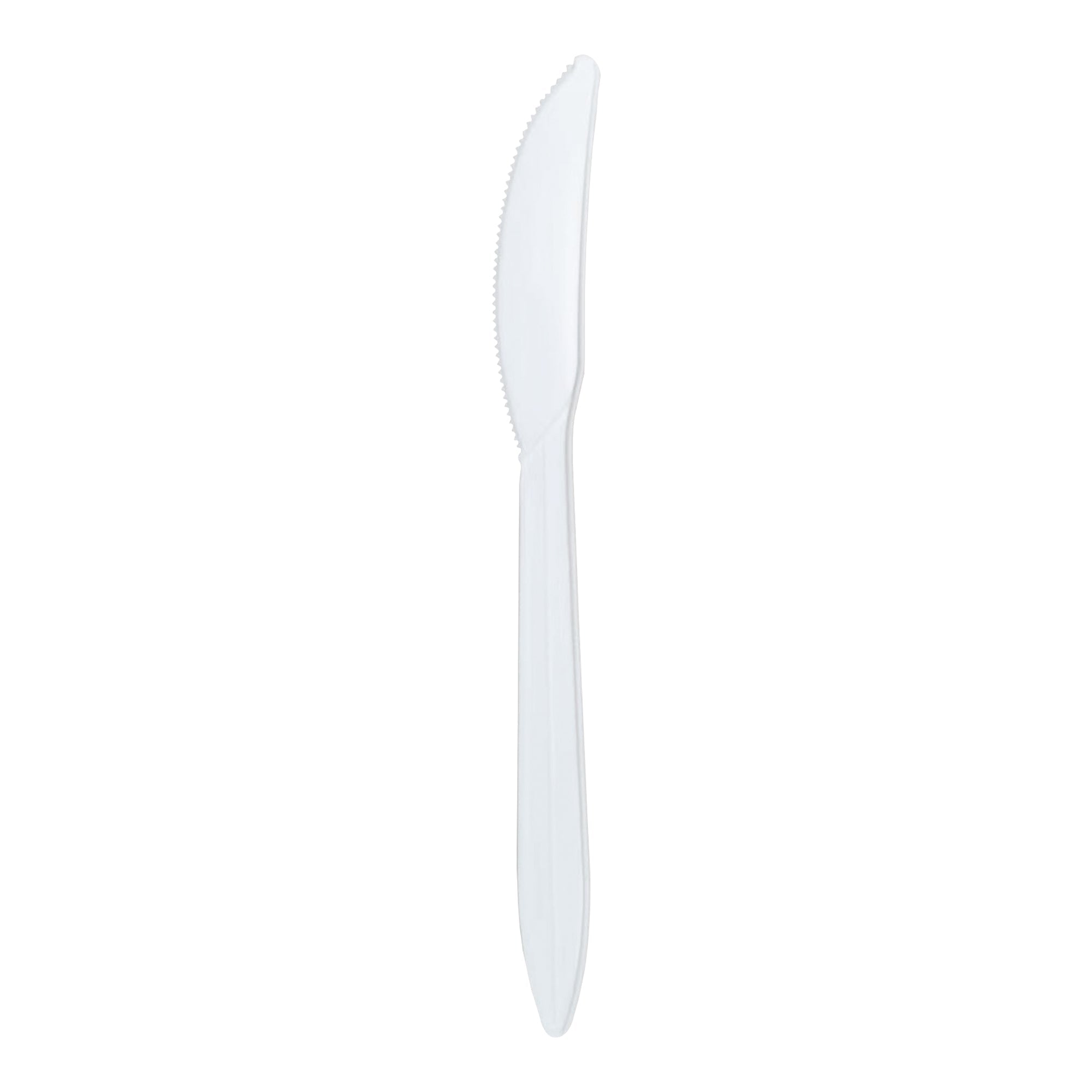 Medium Weight Disposable Plastic Knives