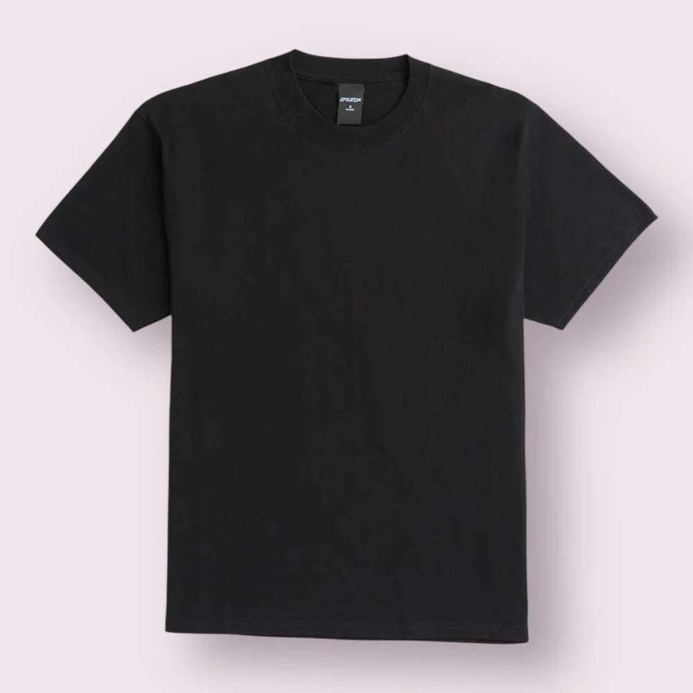 Teestyled - Creator Tee (TS7500) -  Black Jumbo - ADULT Sizes - Front Print