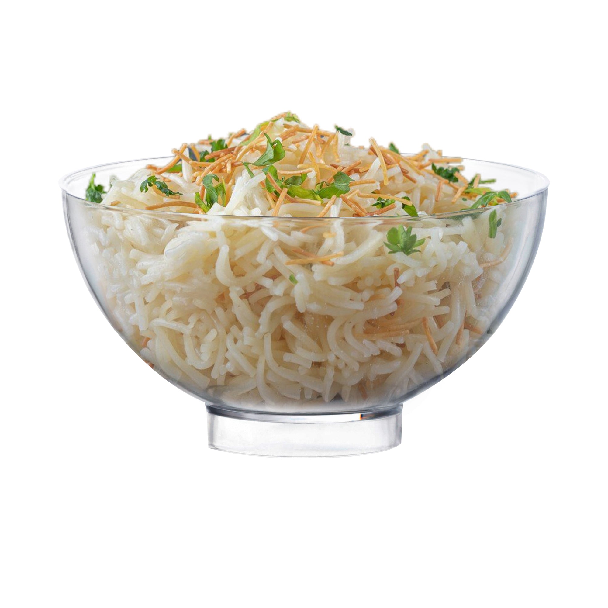 Clear Round Disposable Plastic Mini Bowls (2.65 oz.)