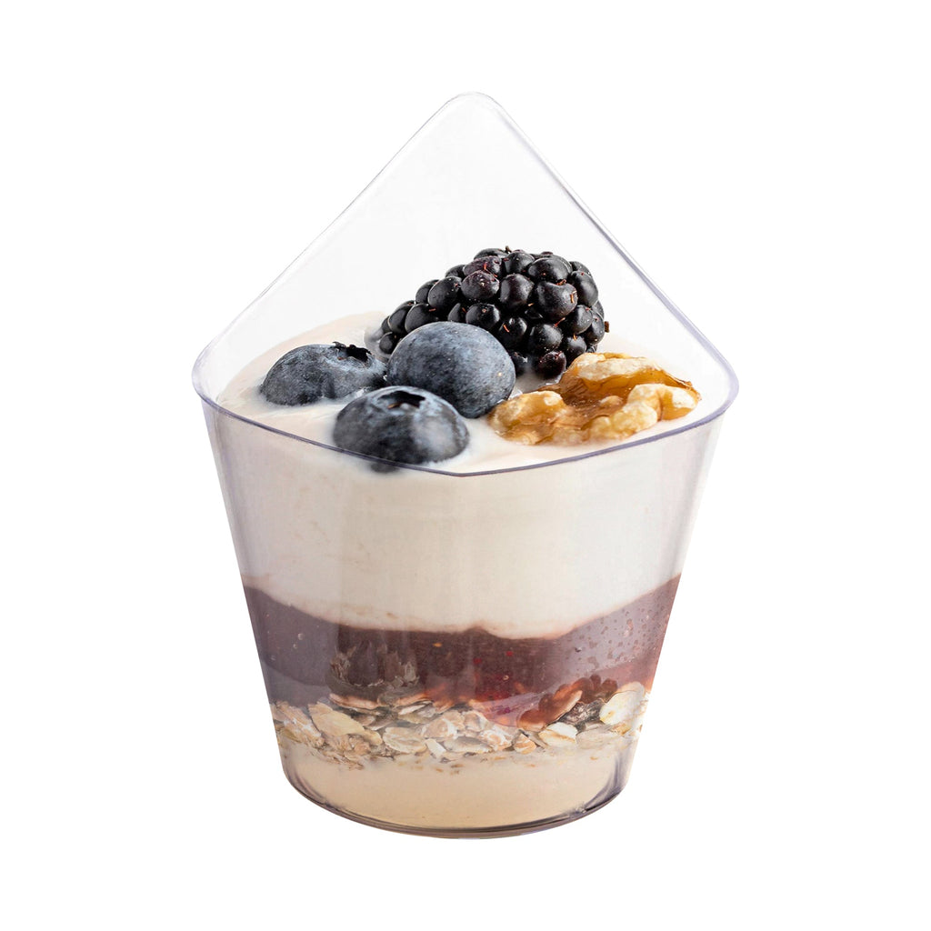 4 oz. Clear Teardrop Disposable Plastic Cups